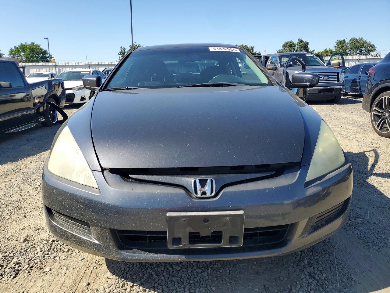 2004 Honda Accord Ex Gray vin: 1HGCM82664A023091