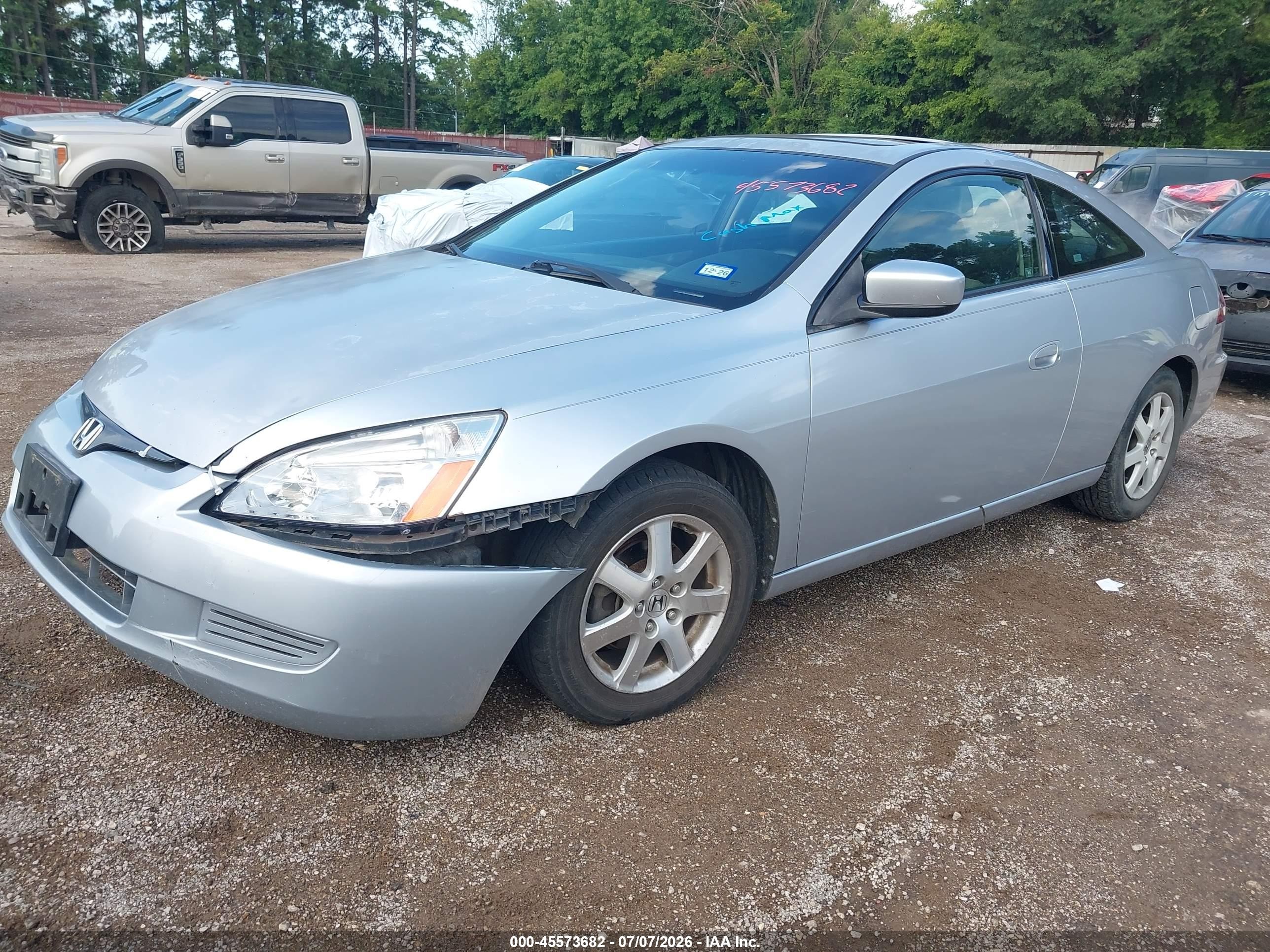 2005 Honda Accord 3.0 Ex Silver vin: 1HGCM82665A003506