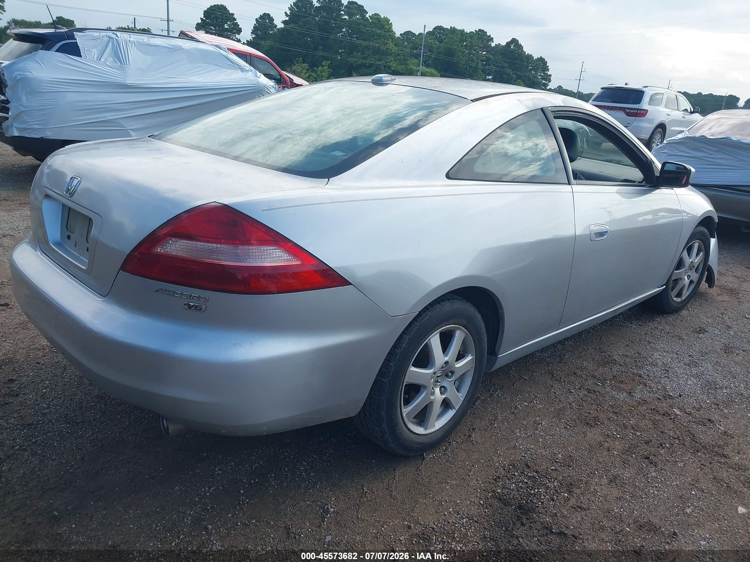 2005 Honda Accord 3.0 Ex Silver vin: 1HGCM82665A003506