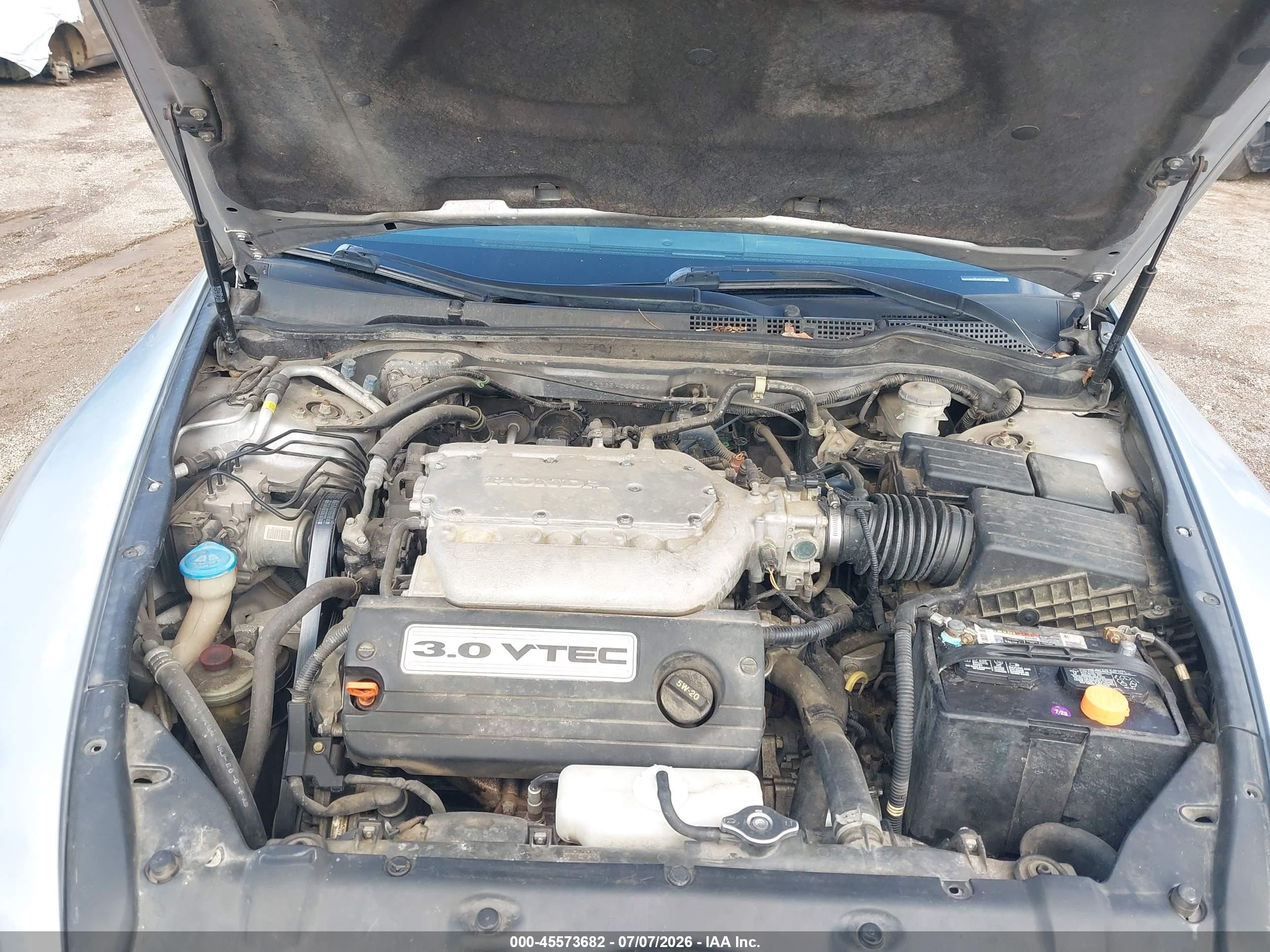 2005 Honda Accord 3.0 Ex Silver vin: 1HGCM82665A003506