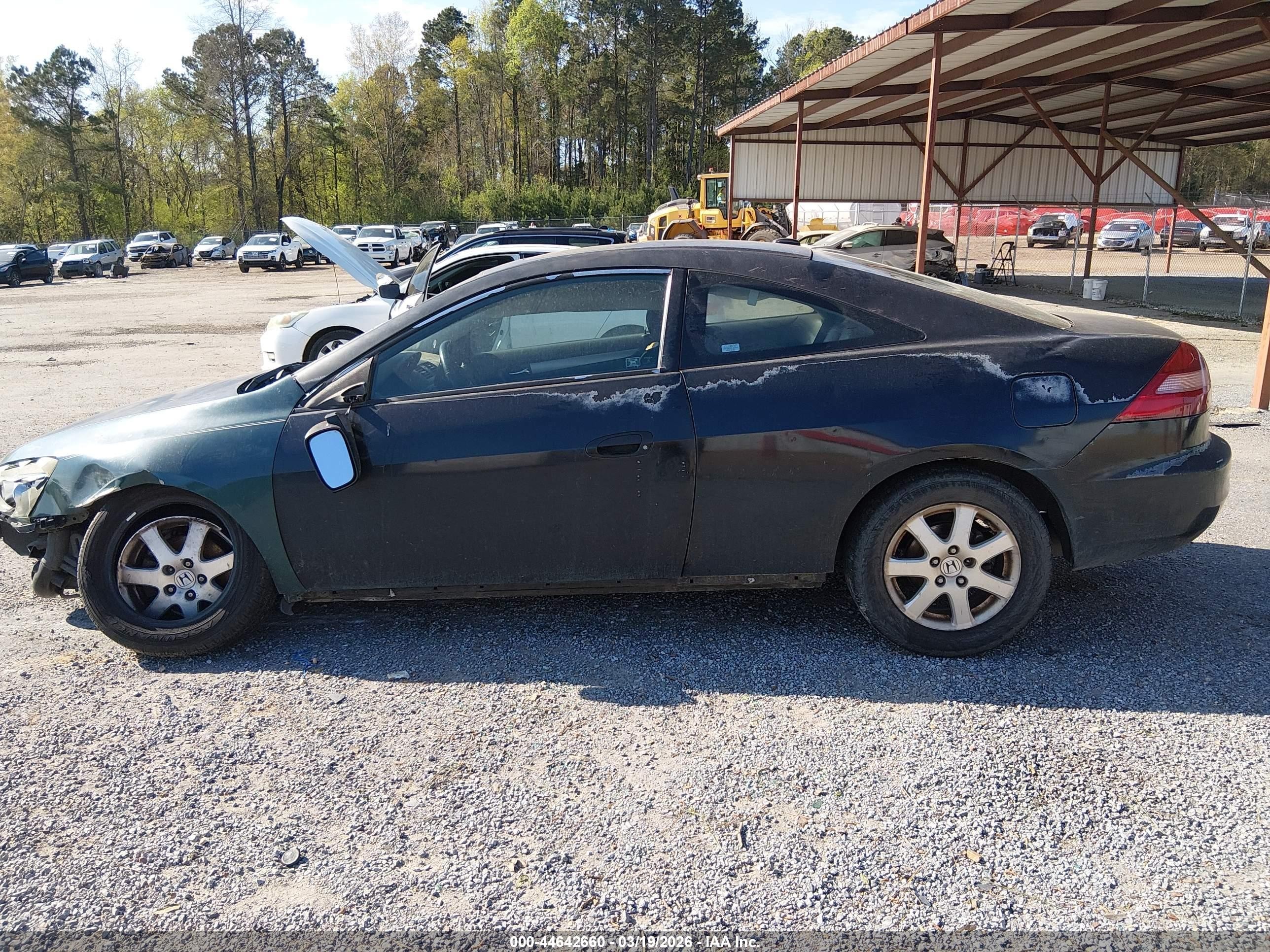 2005 Honda Accord Cpe Ex-l V6 Black vin: 1HGCM82665A004249