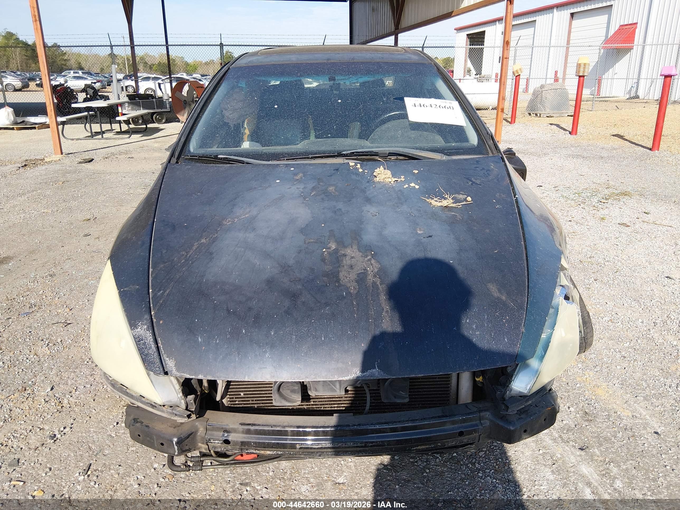 2005 Honda Accord Cpe Ex-l V6 Black vin: 1HGCM82665A004249