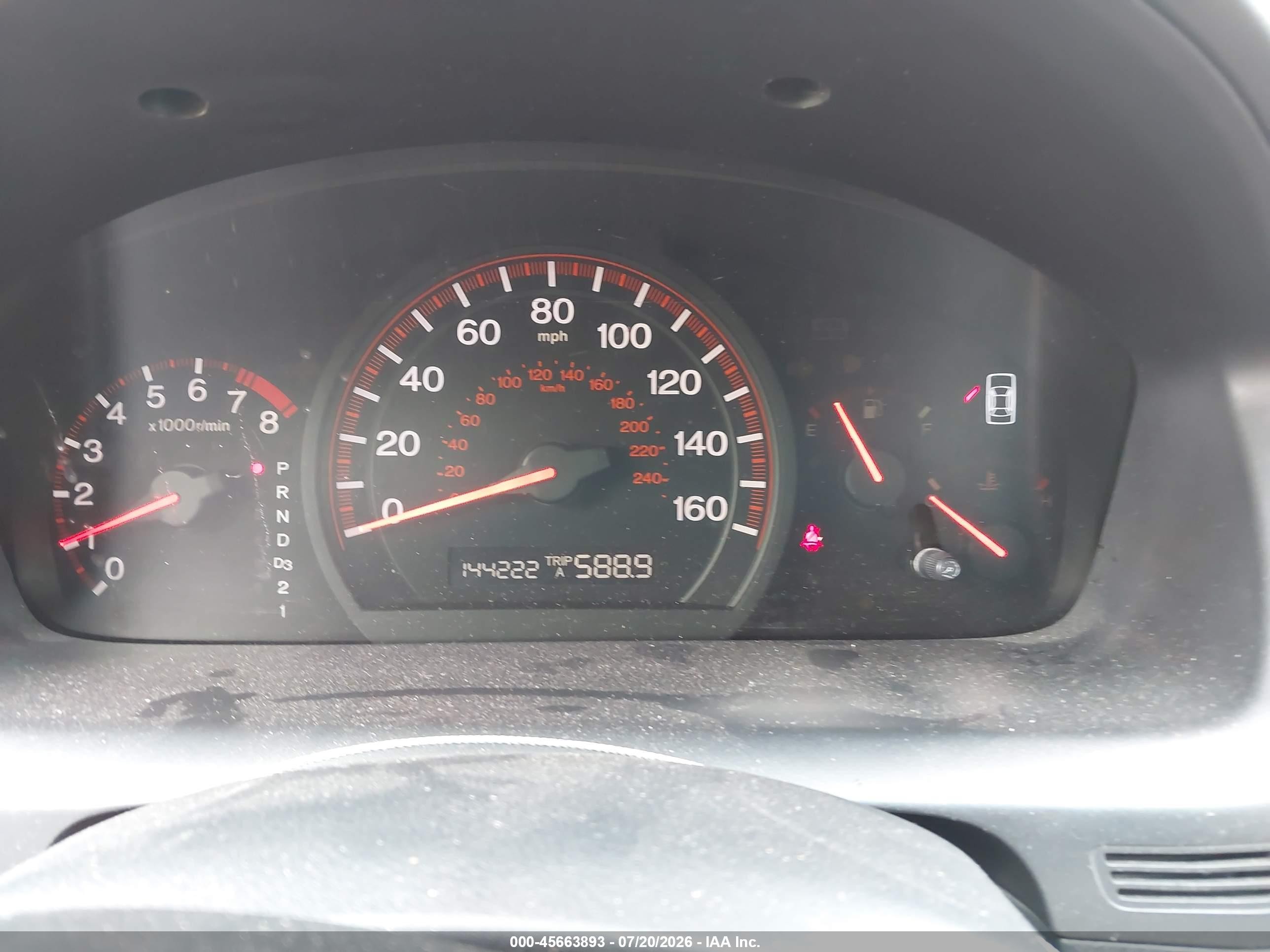2003 Honda Accord Cpe Ex Gold vin: 1HGCM82673A006136