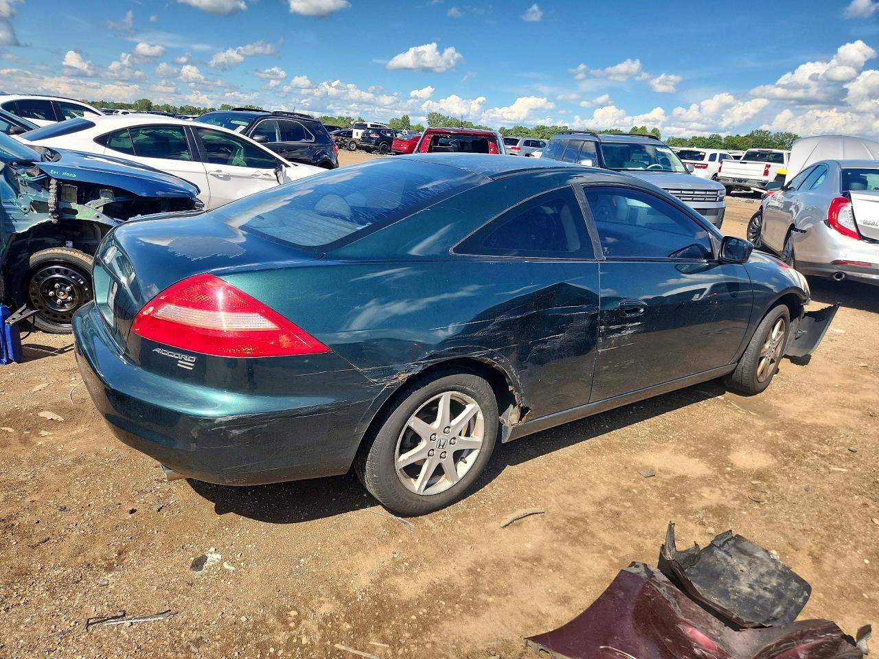 2003 Honda Accord Ex Green vin: 1HGCM82673A014950