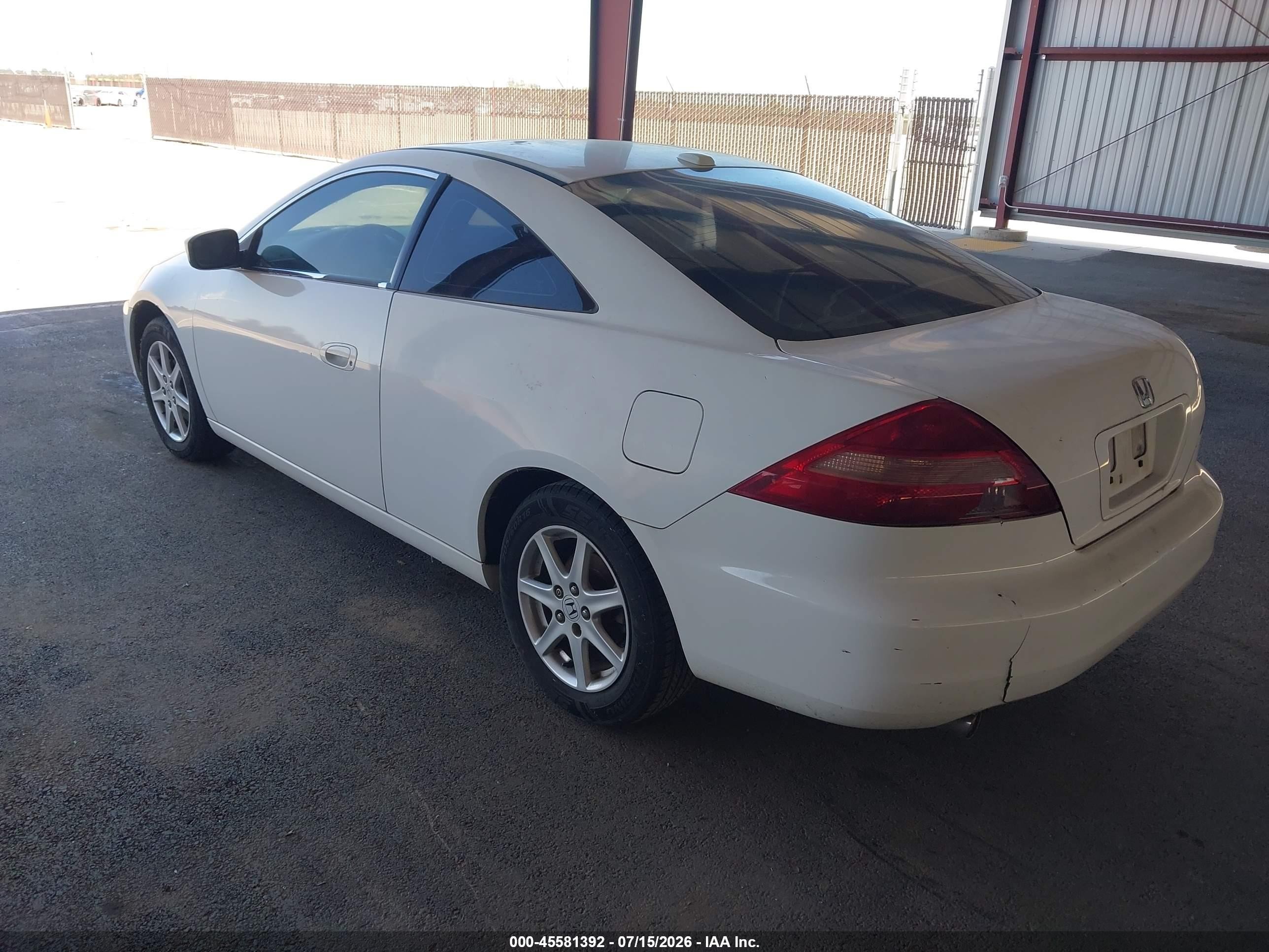 2004 Honda Accord 3.0 Ex White vin: 1HGCM82674A015128