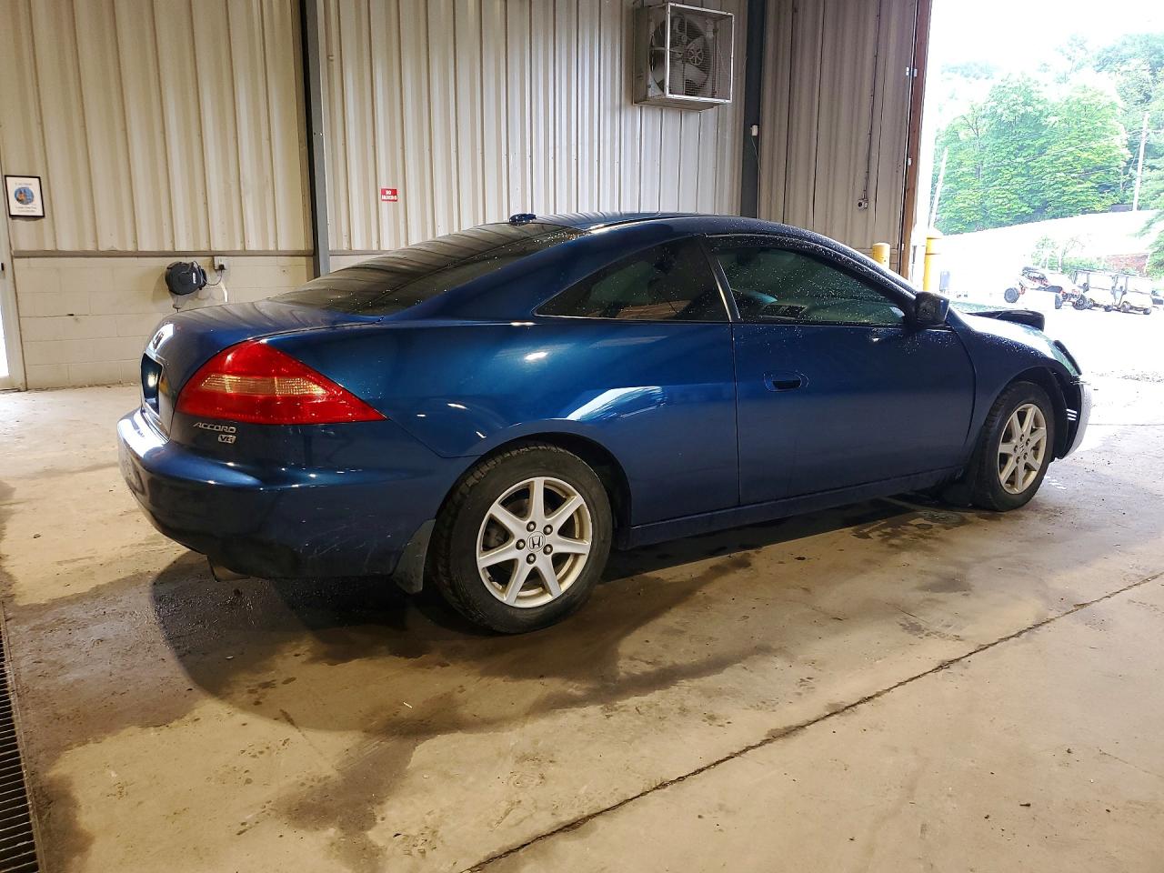 2004 Honda Accord Ex Blue vin: 1HGCM82674A016621