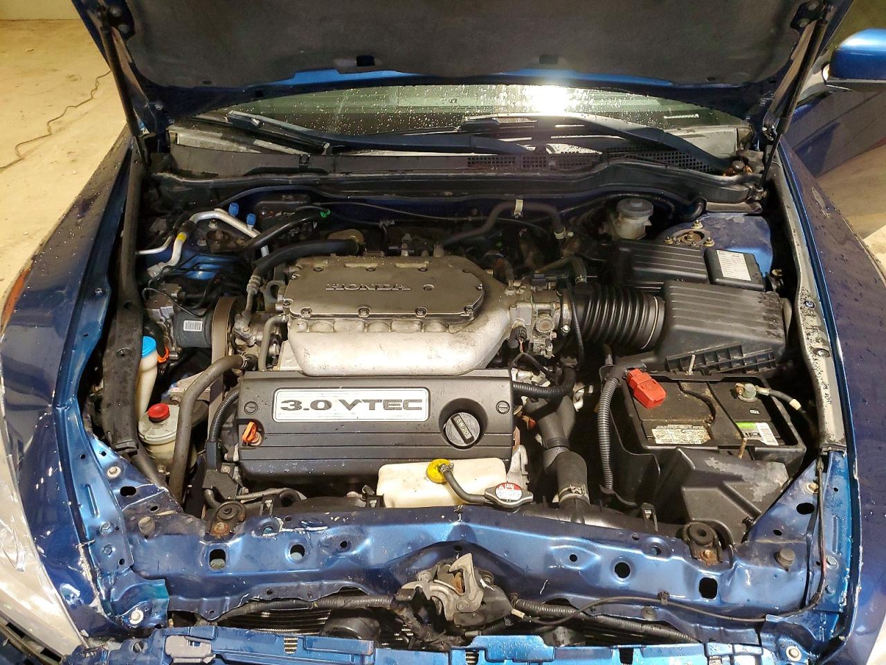 2004 Honda Accord Ex Blue vin: 1HGCM82674A016621