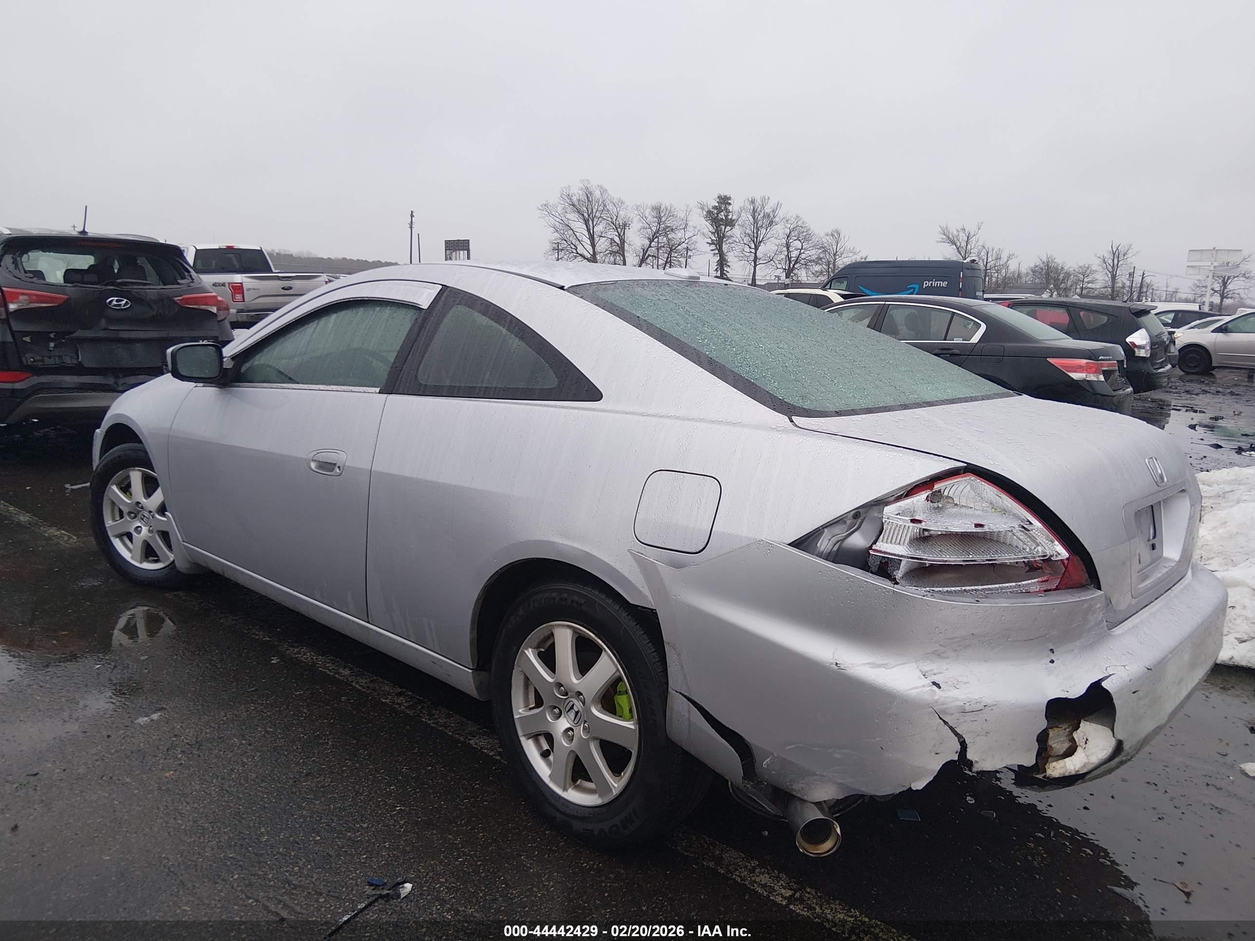 2005 Honda Accord Cpe Ex-l V6 Gray vin: 1HGCM82675A012425