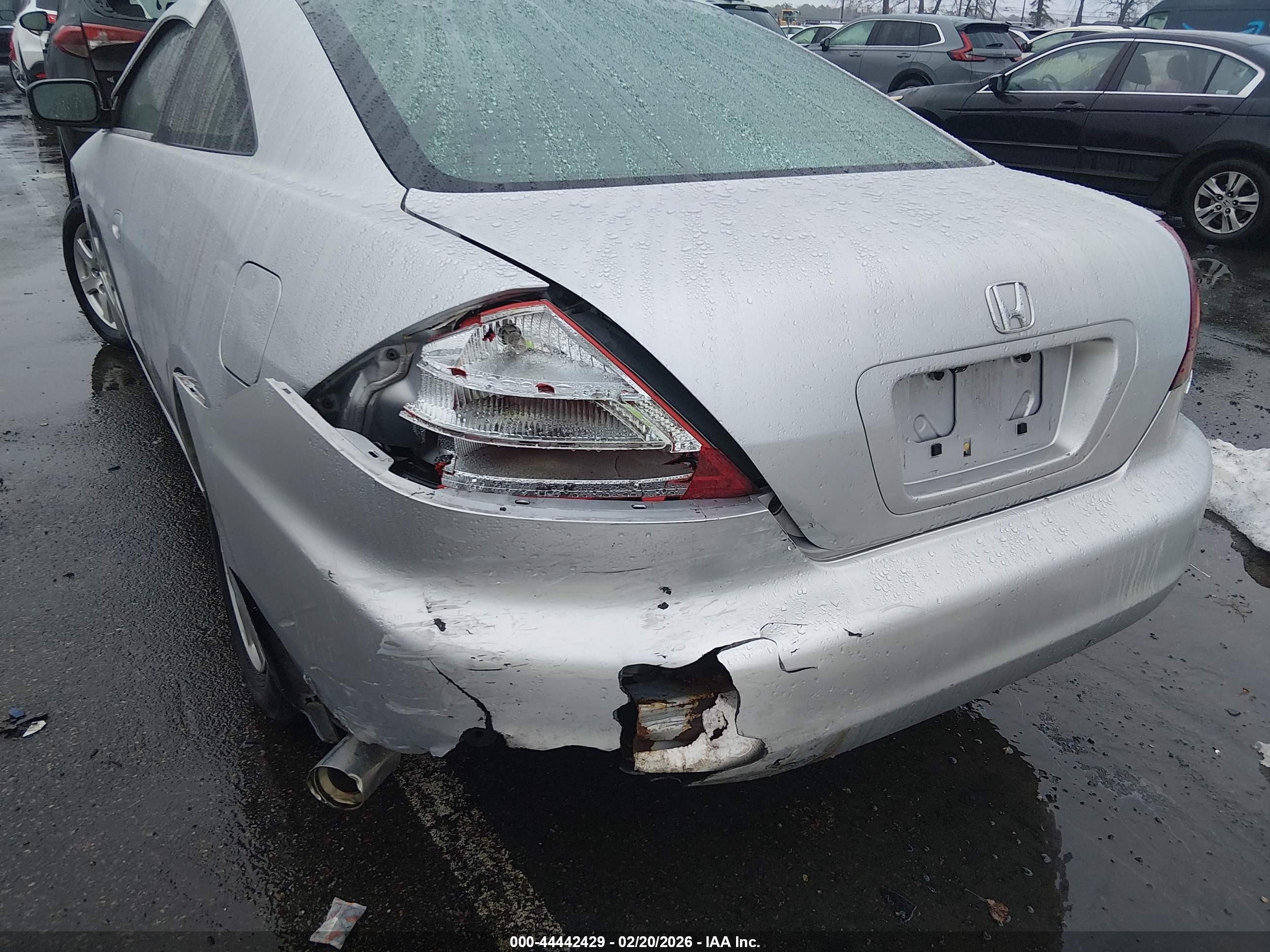 2005 Honda Accord Cpe Ex-l V6 Gray vin: 1HGCM82675A012425