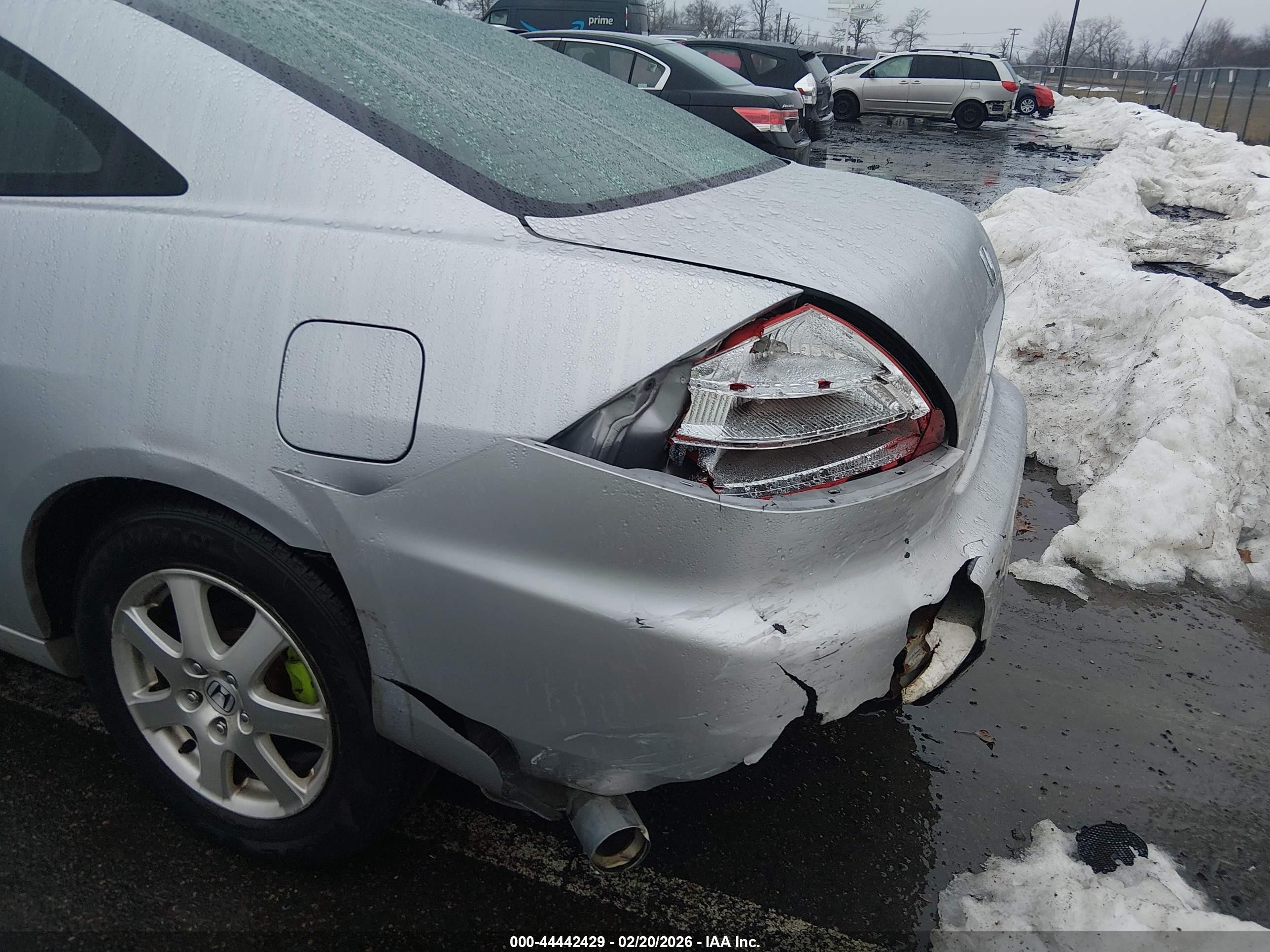 2005 Honda Accord Cpe Ex-l V6 Gray vin: 1HGCM82675A012425