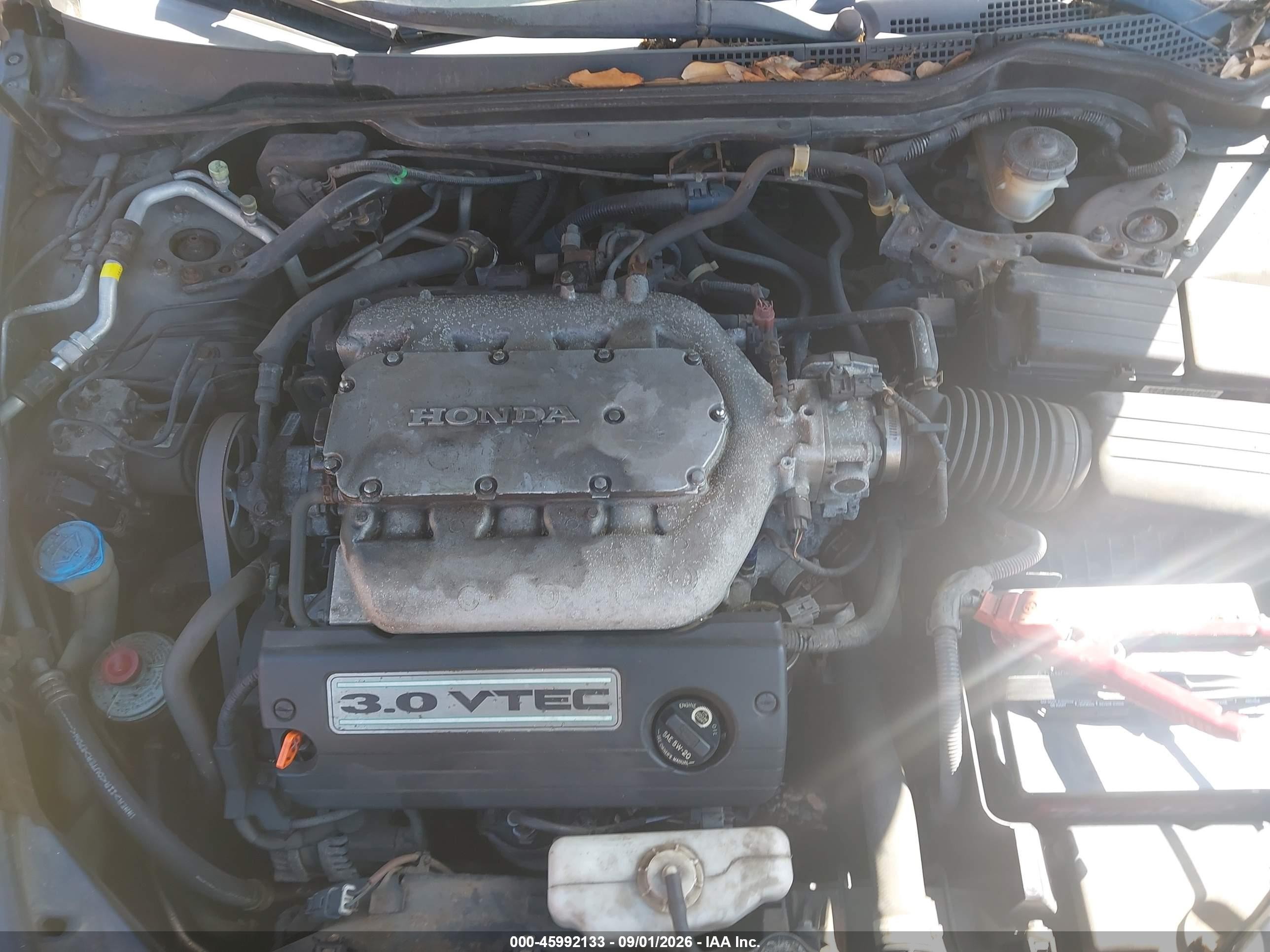 2007 Honda Accord 3.0 Ex Gray vin: 1HGCM82677A007907