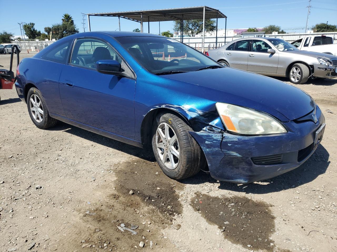 2004 Honda Accord Ex Синий vin: 1HGCM82684A011105