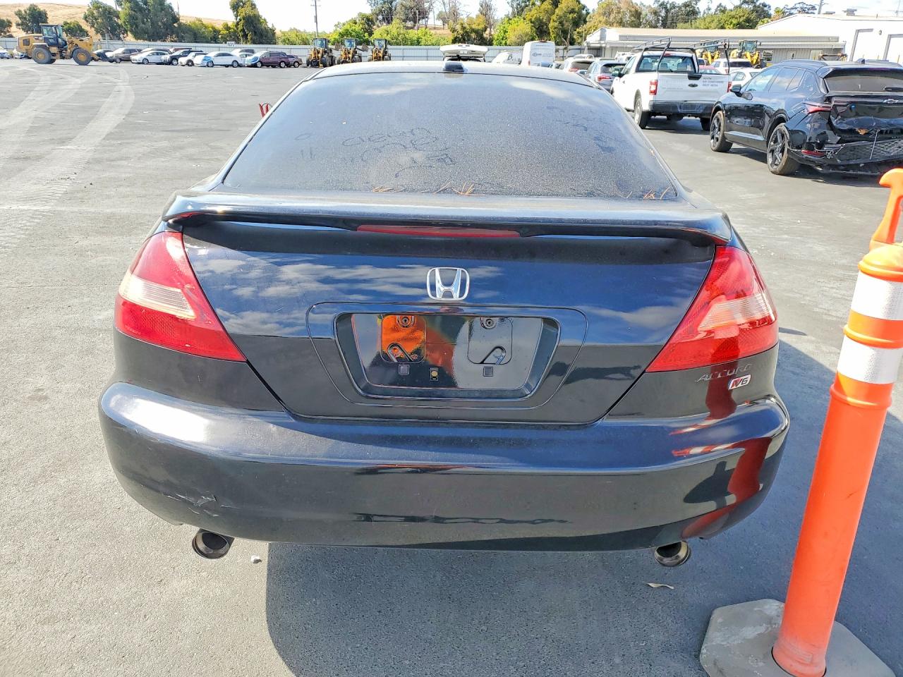 2005 Honda Accord Ex Black vin: 1HGCM82685A002406