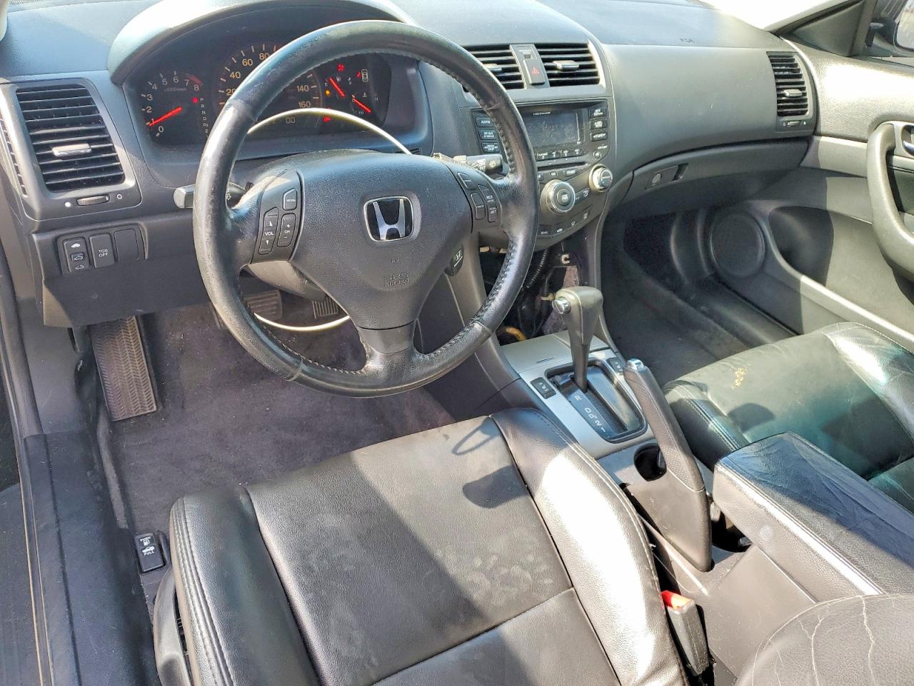 2005 Honda Accord Ex Black vin: 1HGCM82685A002406