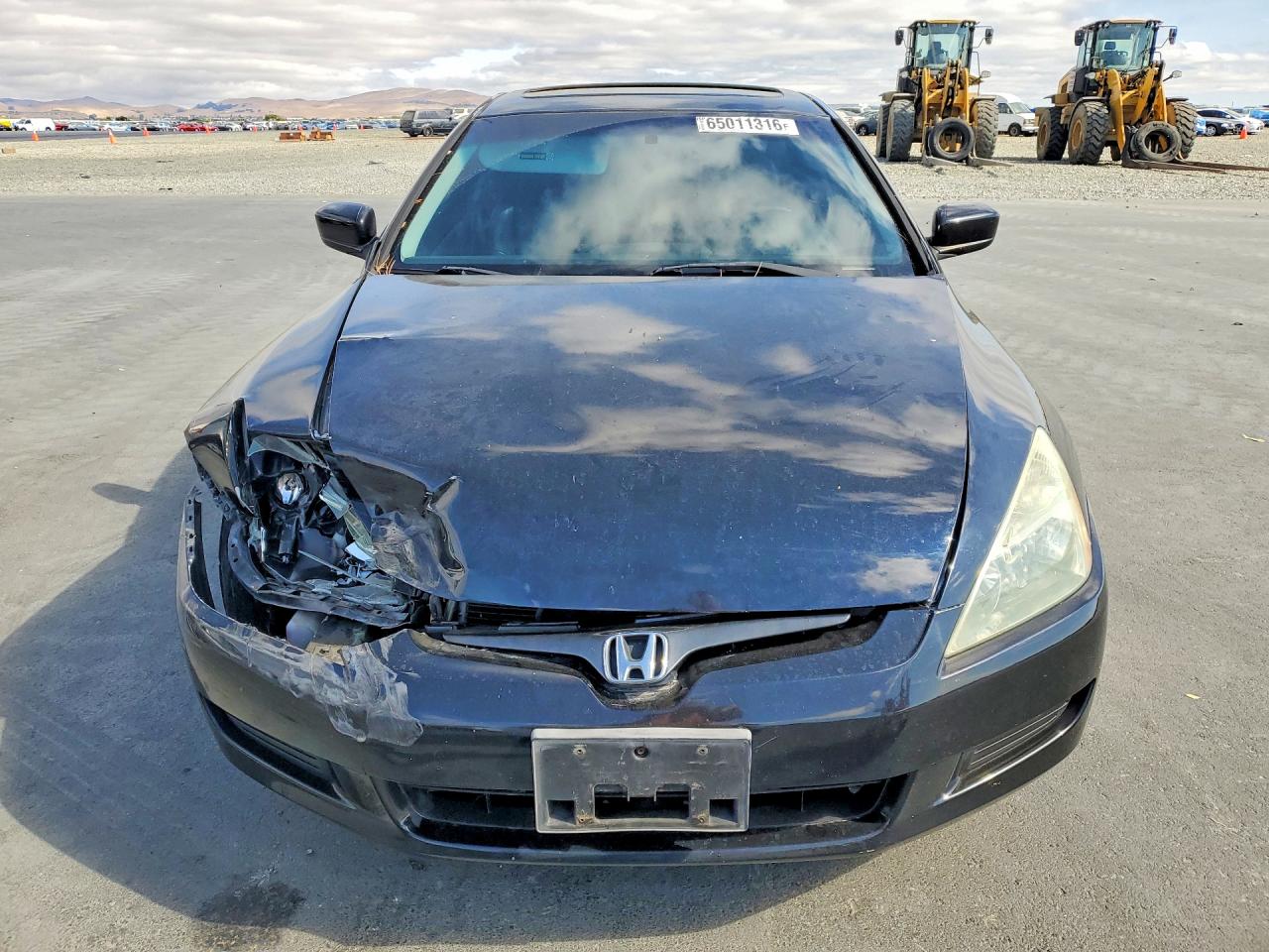 2005 Honda Accord Ex Black vin: 1HGCM82685A002406