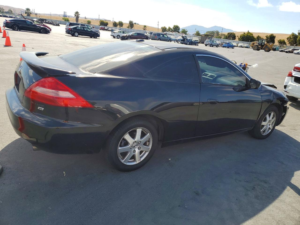 2005 Honda Accord Ex Black vin: 1HGCM82685A002406