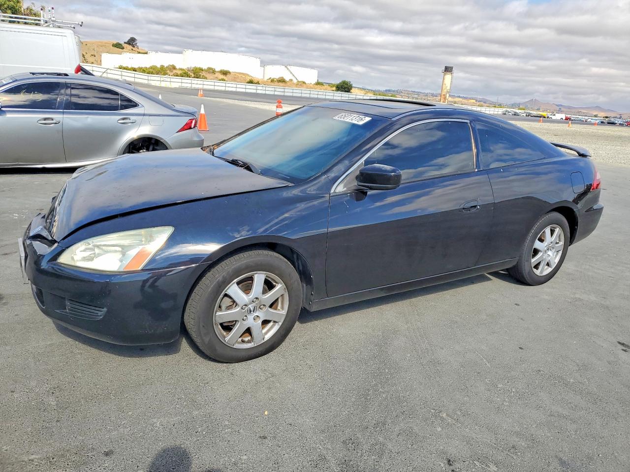 2005 Honda Accord Ex Black vin: 1HGCM82685A002406