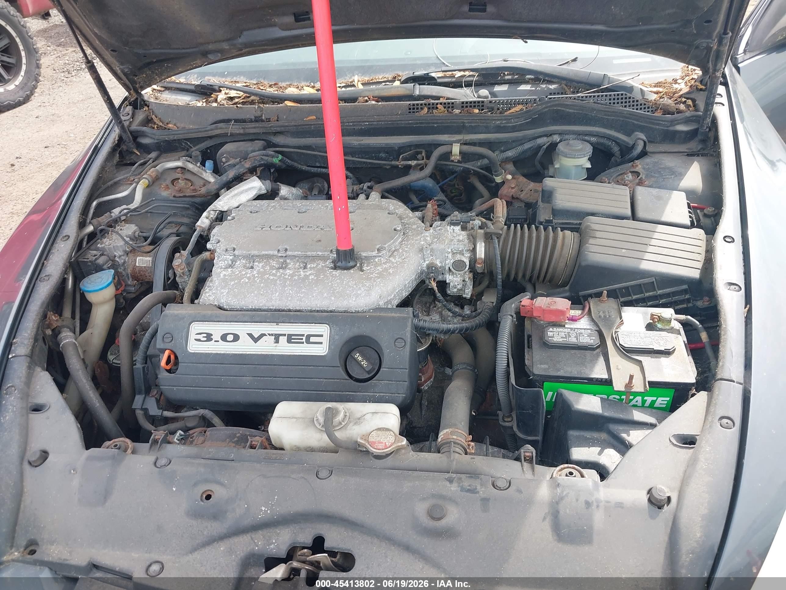 2005 Honda Accord 3.0 Ex Gray vin: 1HGCM82685A011557