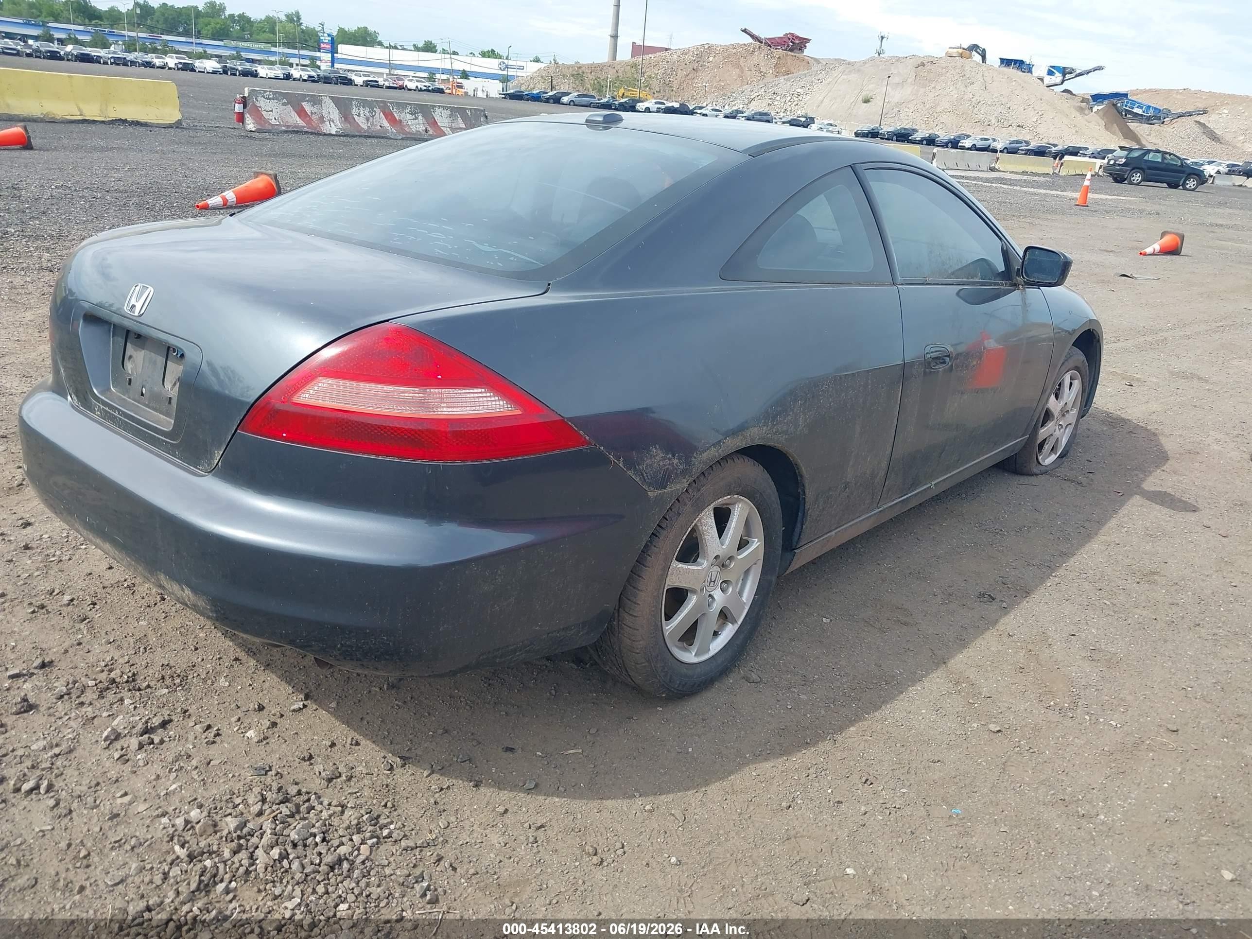 2005 Honda Accord 3.0 Ex Gray vin: 1HGCM82685A011557