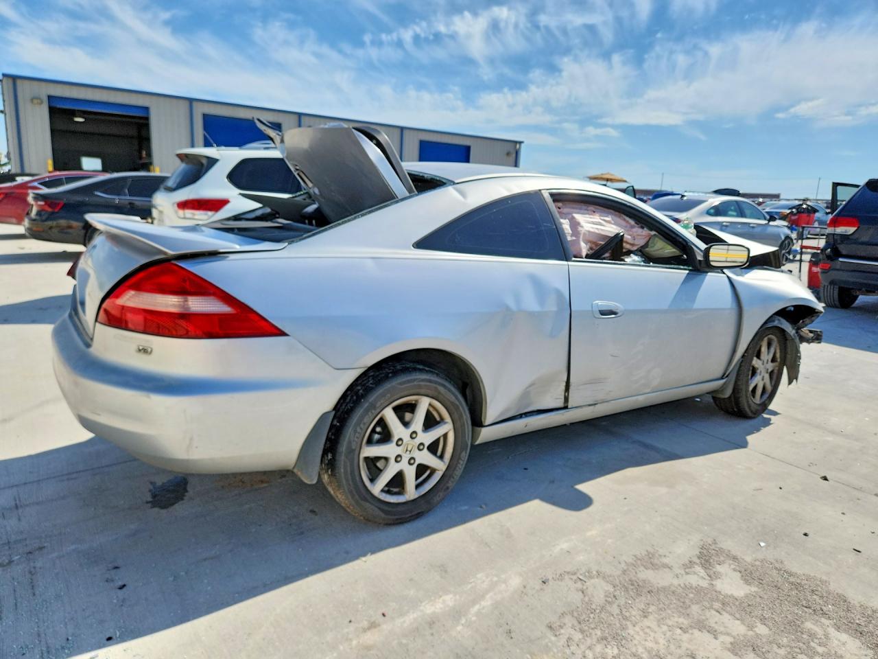 2003 Honda Accord Ex Серебряный vin: 1HGCM82693A007191