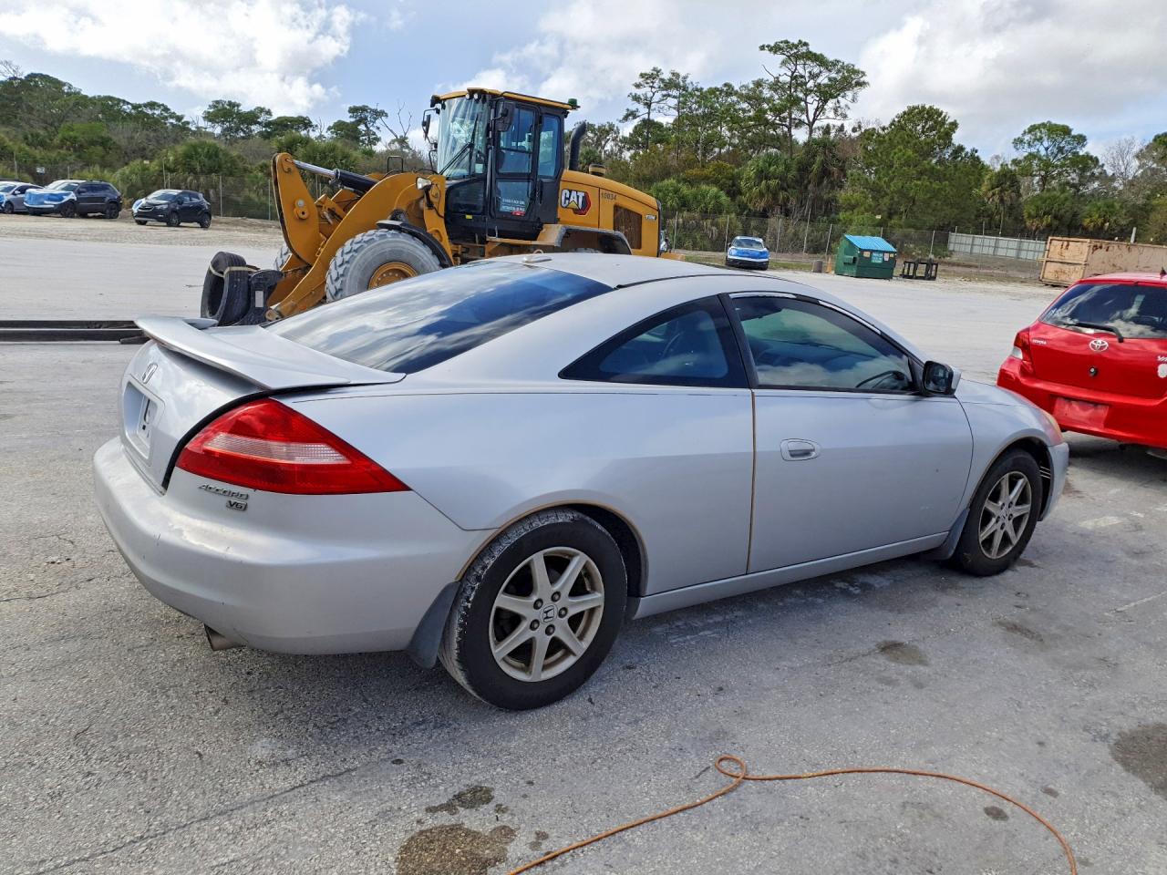2004 Honda Accord Ex Silver vin: 1HGCM82694A014398