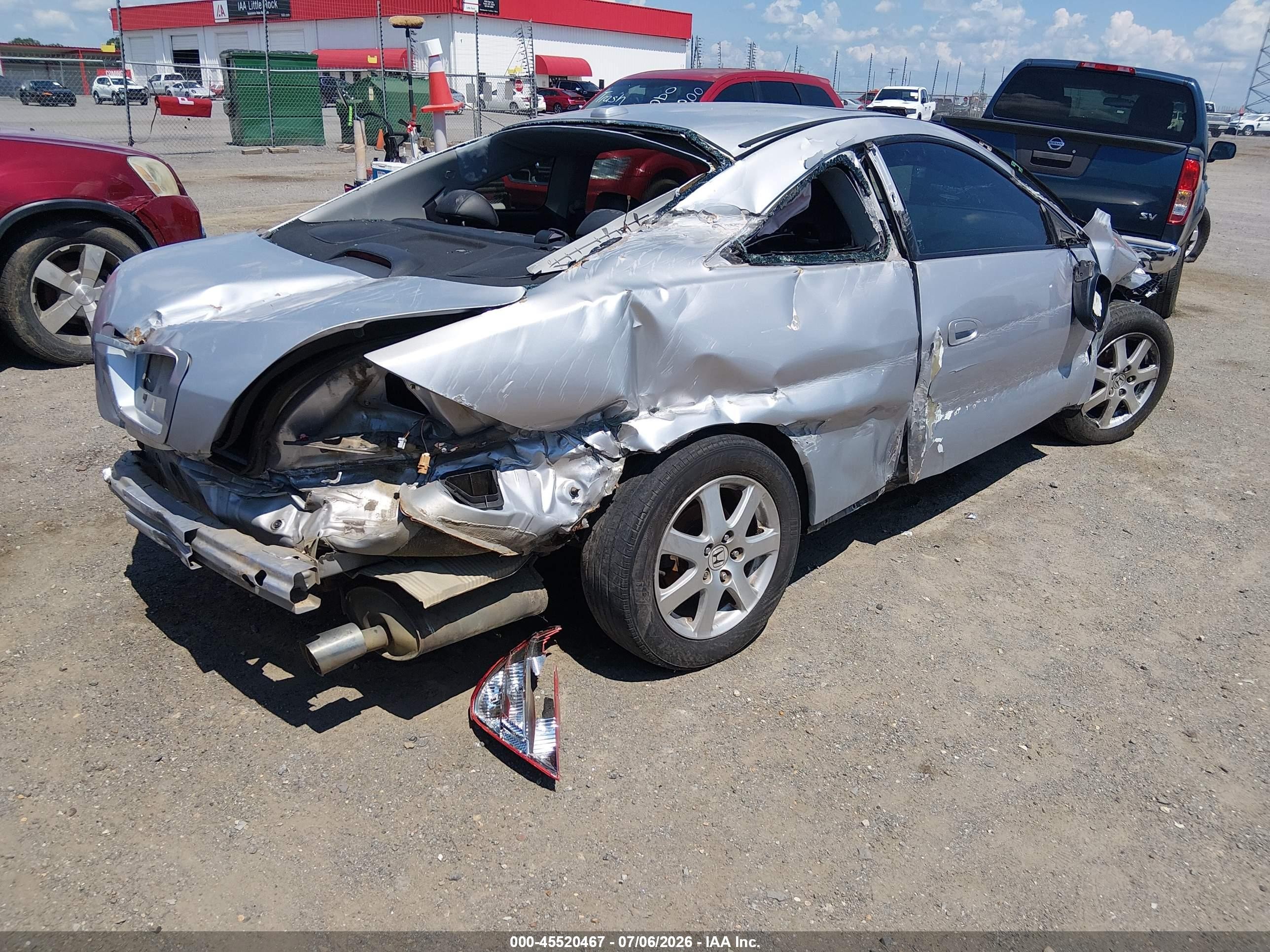 2005 Honda Accord 3.0 Ex Silver vin: 1HGCM82695A001006