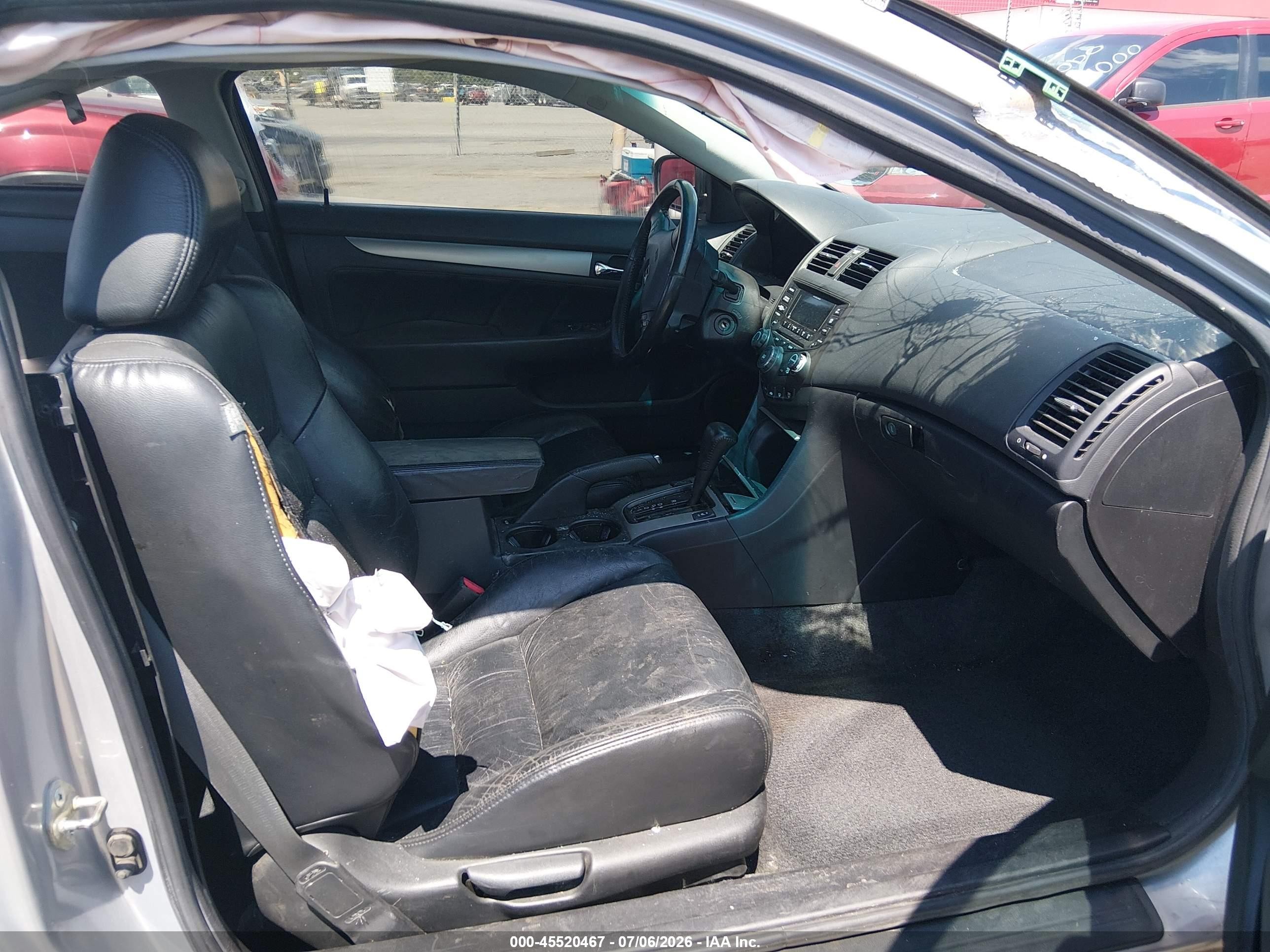 2005 Honda Accord 3.0 Ex Silver vin: 1HGCM82695A001006