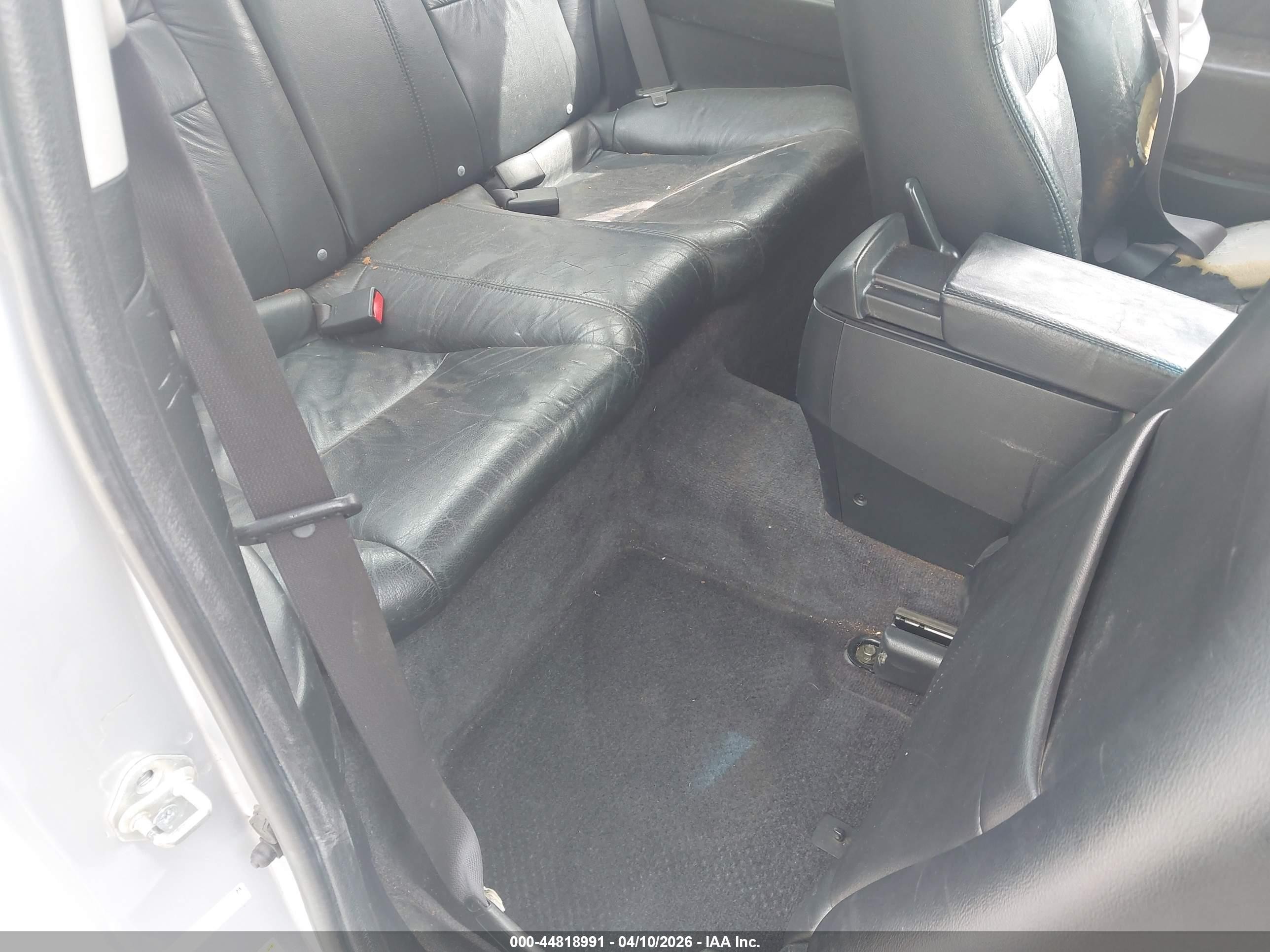 2005 Honda Accord Cpe Ex-l V6 Silver vin: 1HGCM82695A001684
