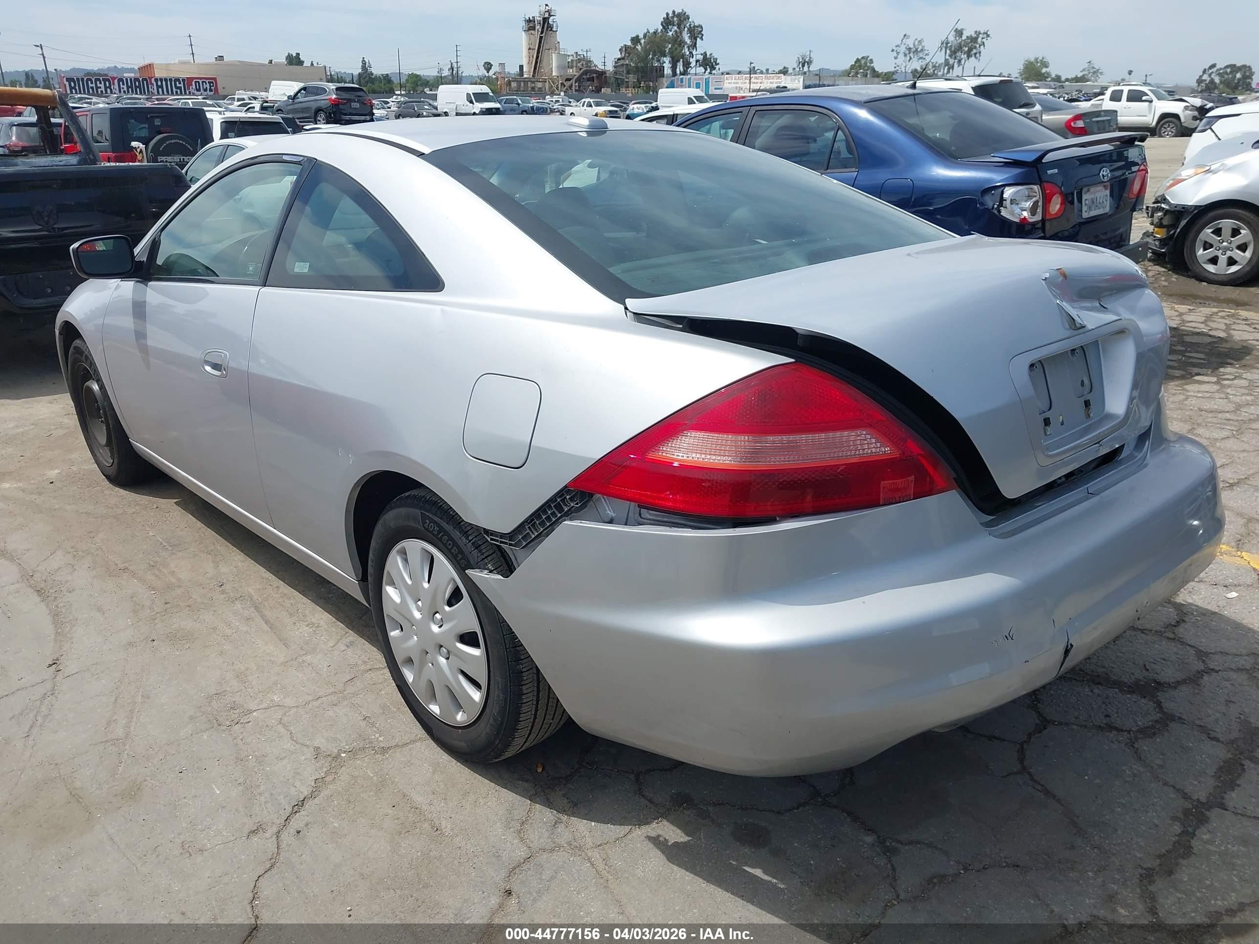 2005 Honda Accord Cpe Ex-l V6 Gray vin: 1HGCM82695A010675