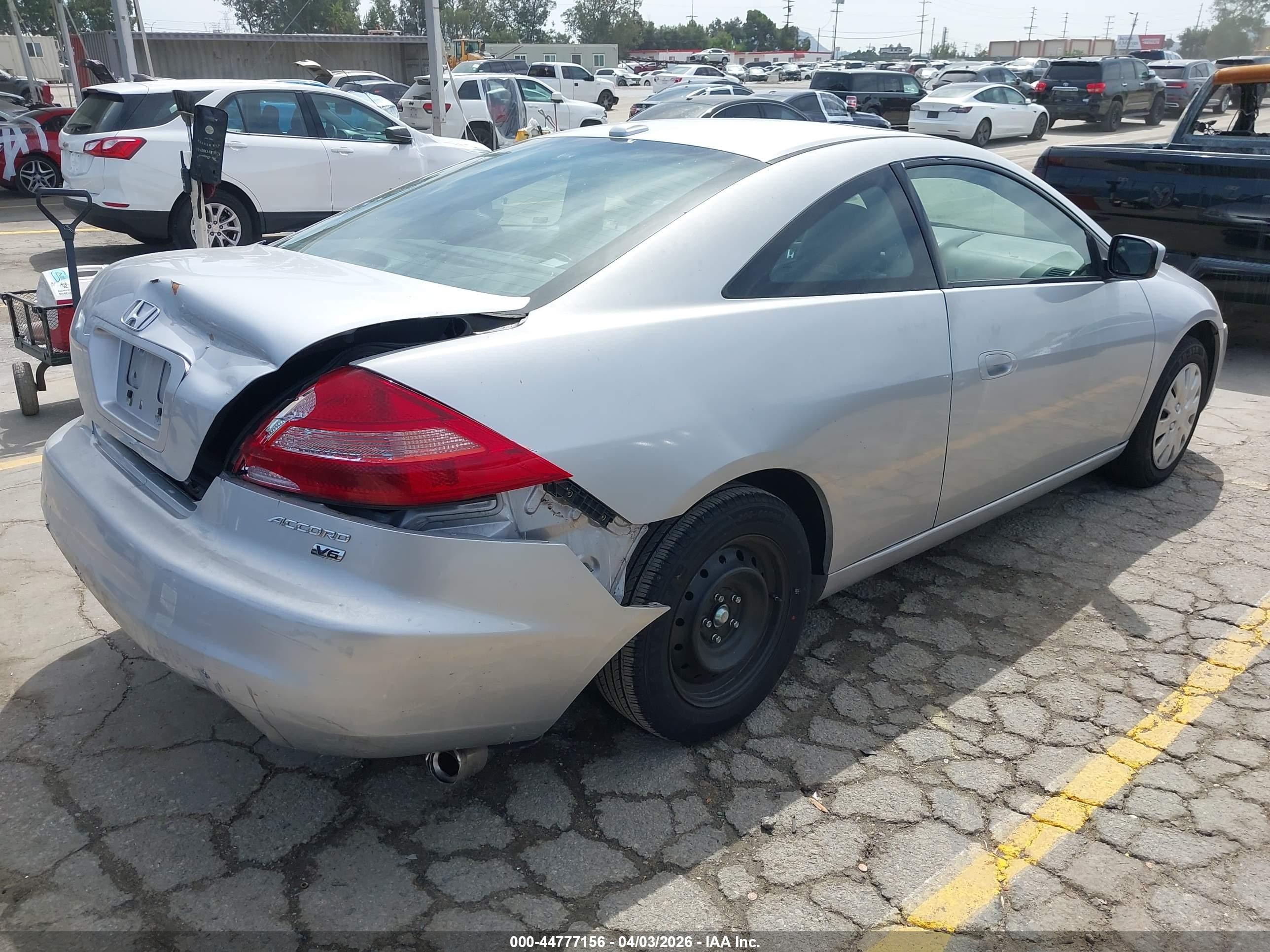 2005 Honda Accord Cpe Ex-l V6 Gray vin: 1HGCM82695A010675
