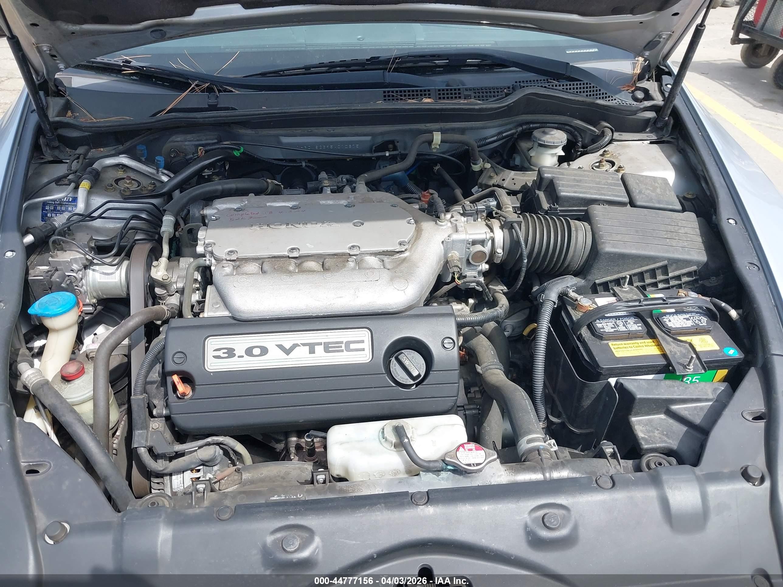 2005 Honda Accord Cpe Ex-l V6 Gray vin: 1HGCM82695A010675
