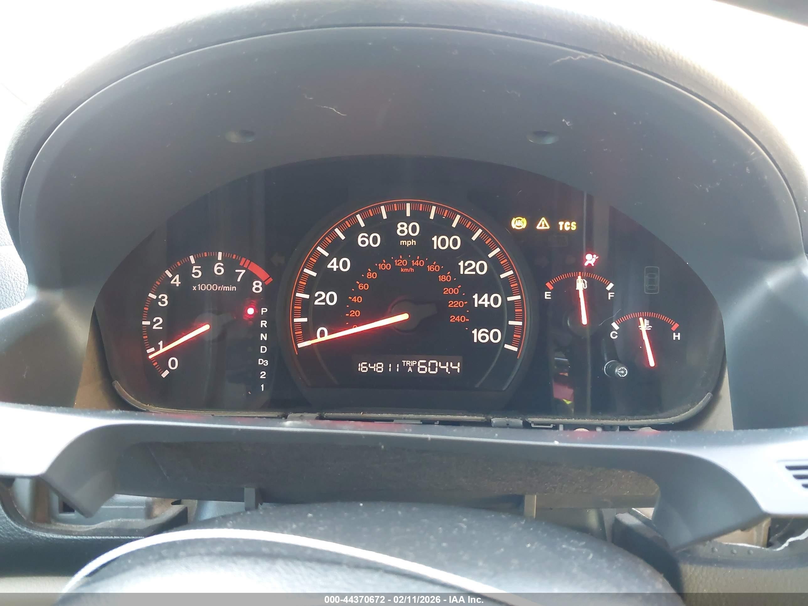 2005 Honda Accord Cpe Ex-l V6 Red vin: 1HGCM82695A013642