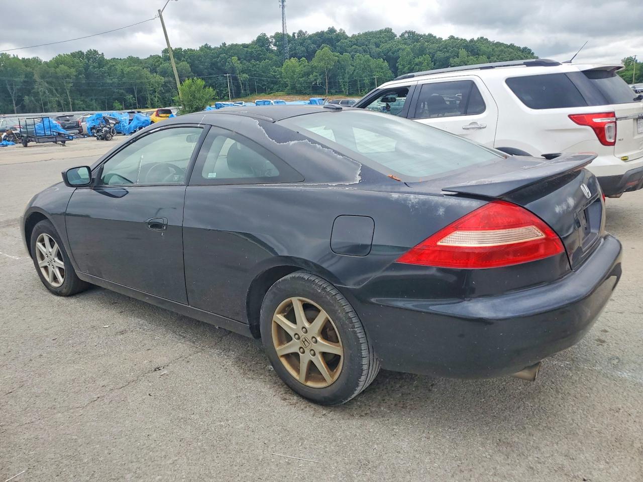2004 Honda Accord Ex Black vin: 1HGCM826X4A020131