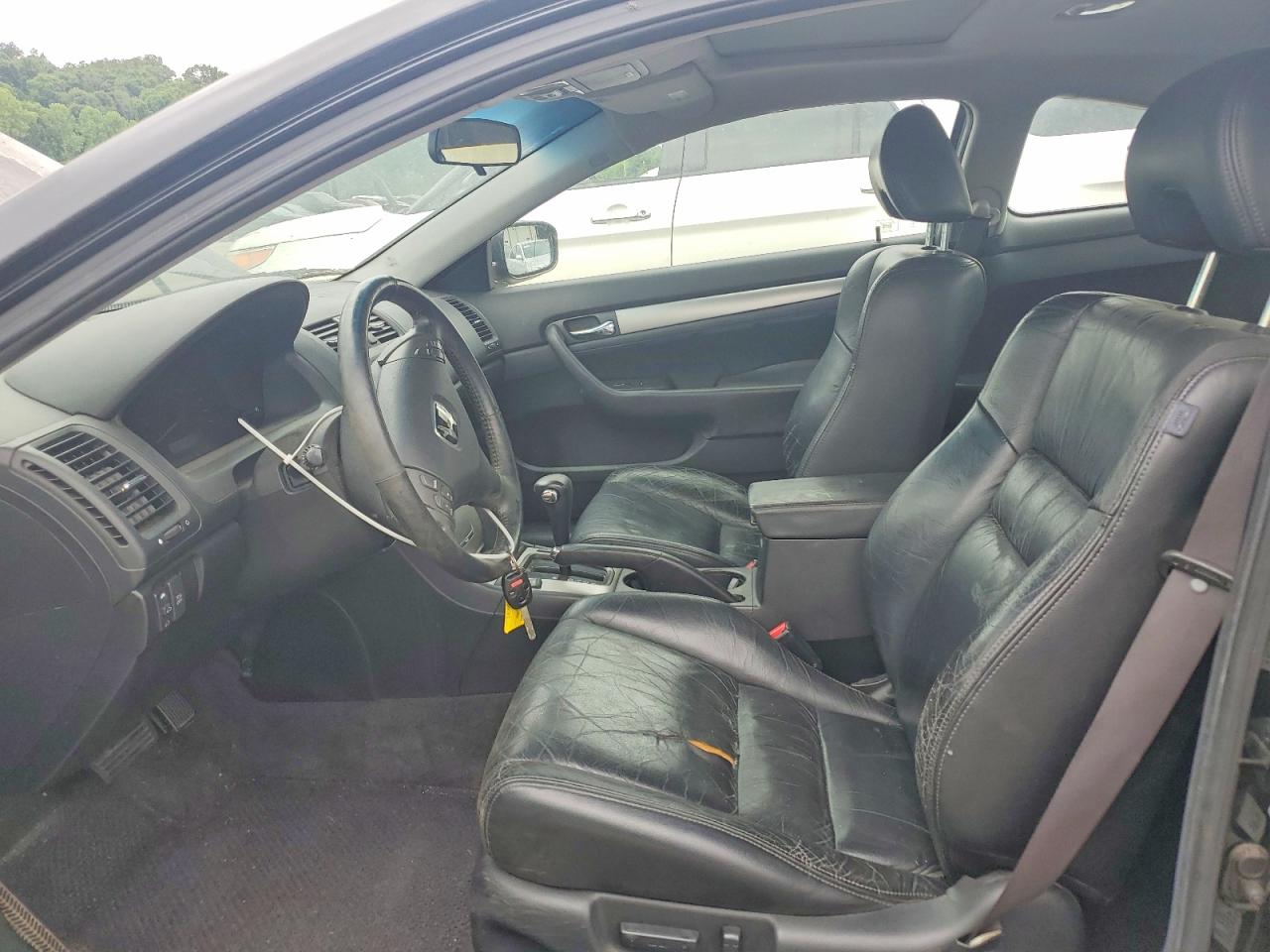 2004 Honda Accord Ex Black vin: 1HGCM826X4A020131