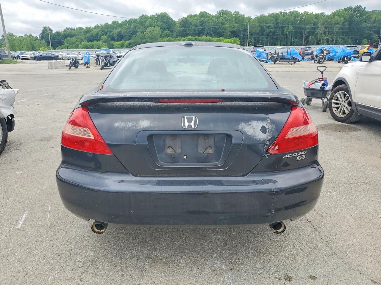 2004 Honda Accord Ex Black vin: 1HGCM826X4A020131
