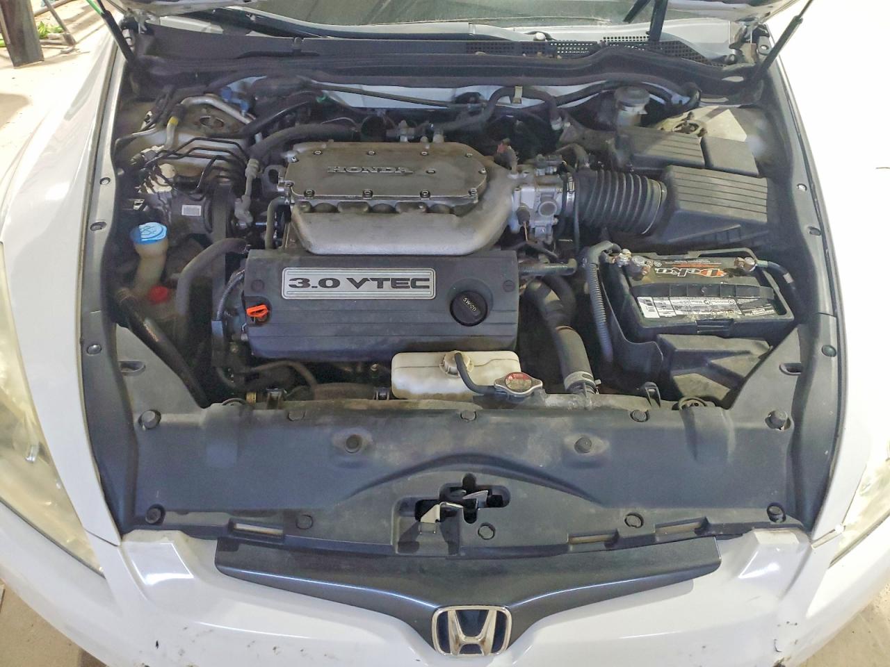 2005 Honda Accord Ex White vin: 1HGCM826X5A000396