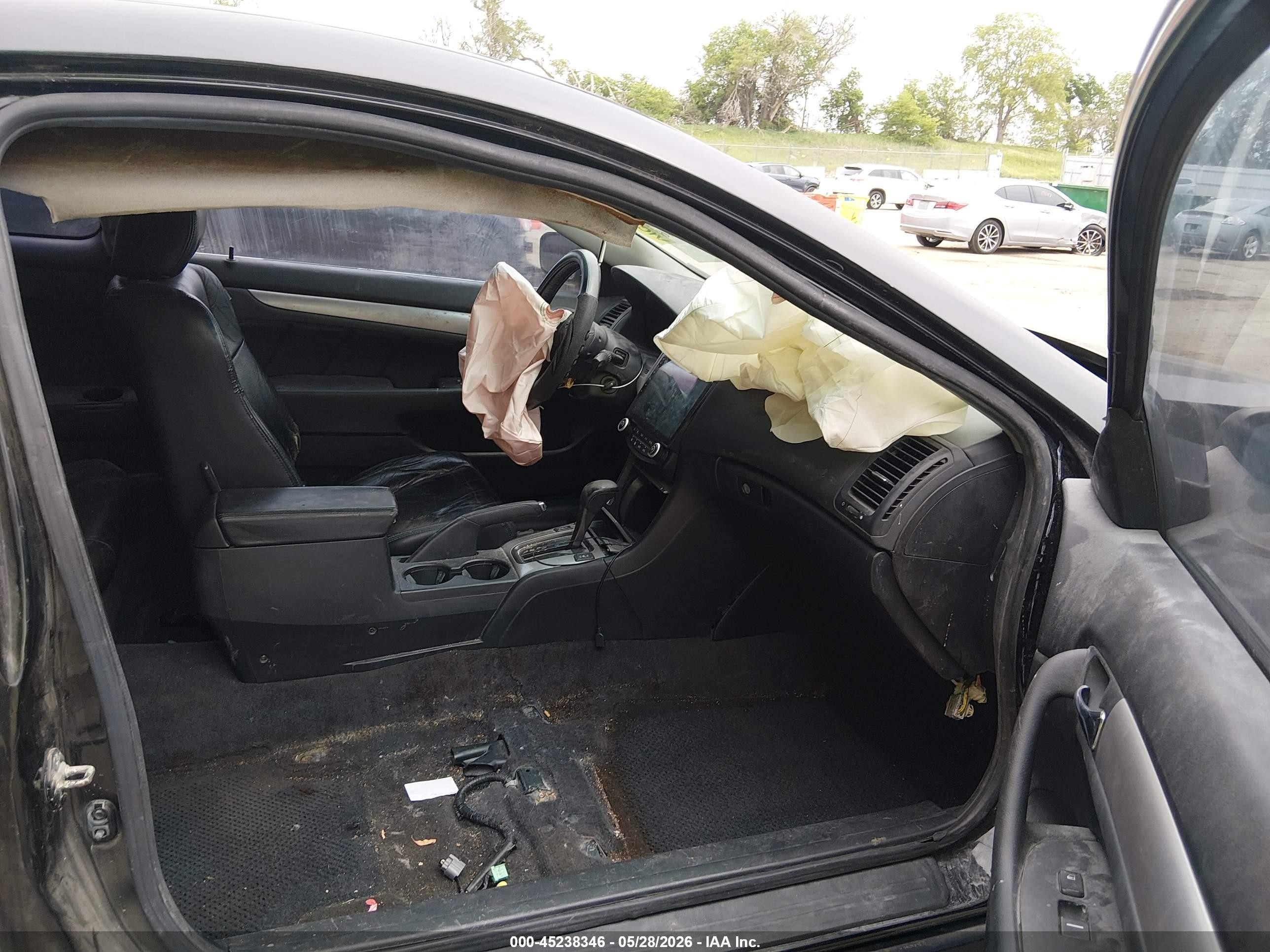 2006 Honda Accord 3.0 Ex Black vin: 1HGCM826X6A007821