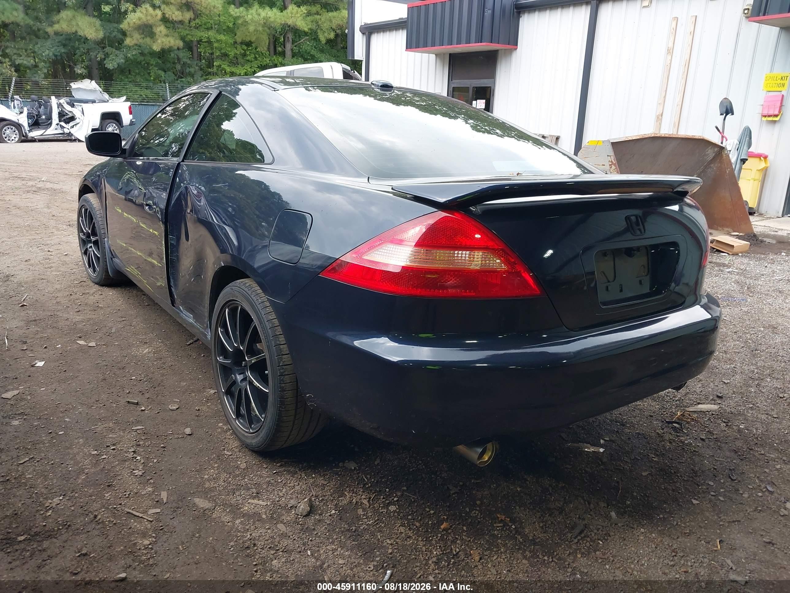 2004 Honda Accord 3.0 Ex Dark Blue vin: 1HGCM82714A017773