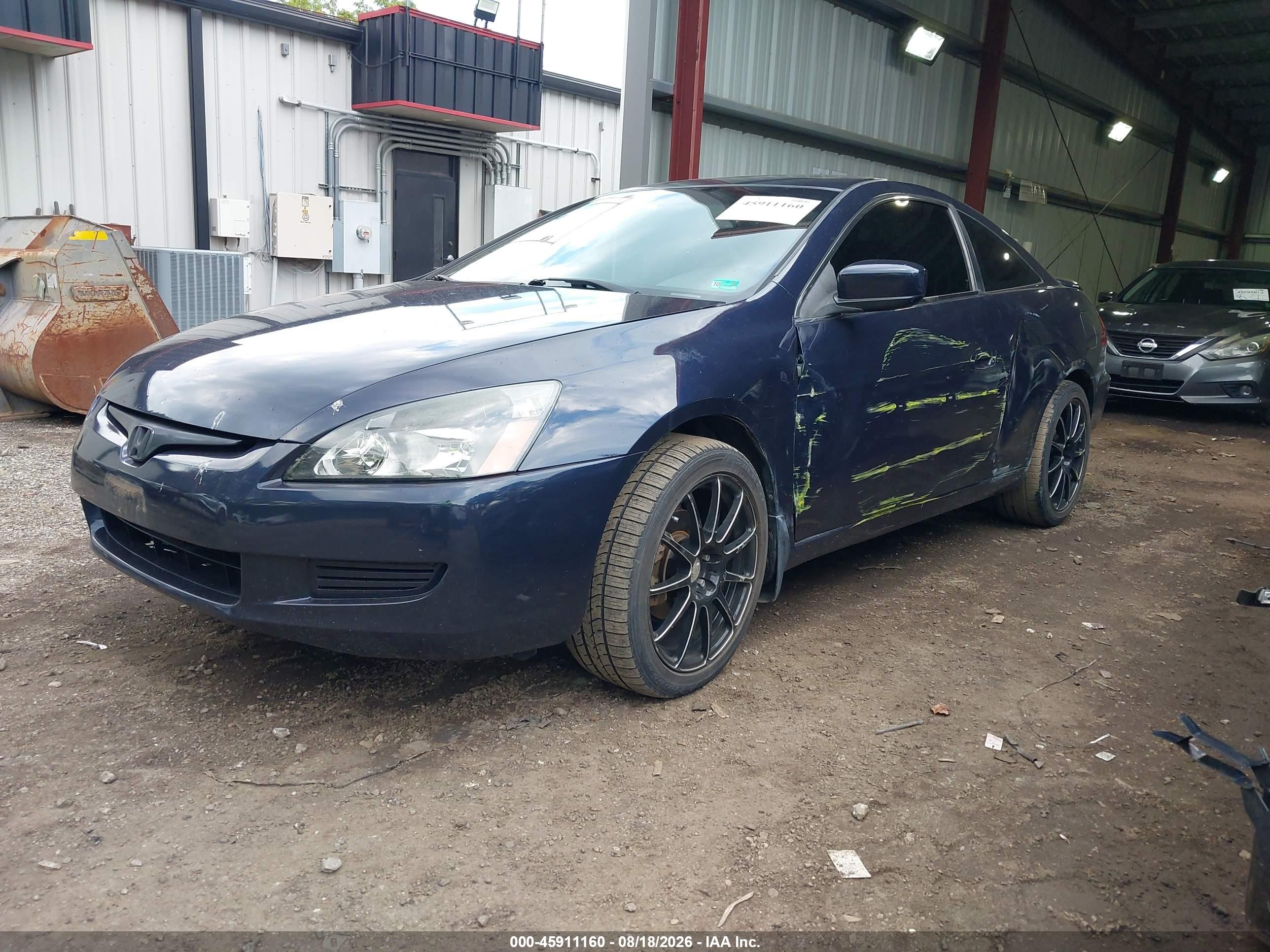 2004 Honda Accord 3.0 Ex Dark Blue vin: 1HGCM82714A017773