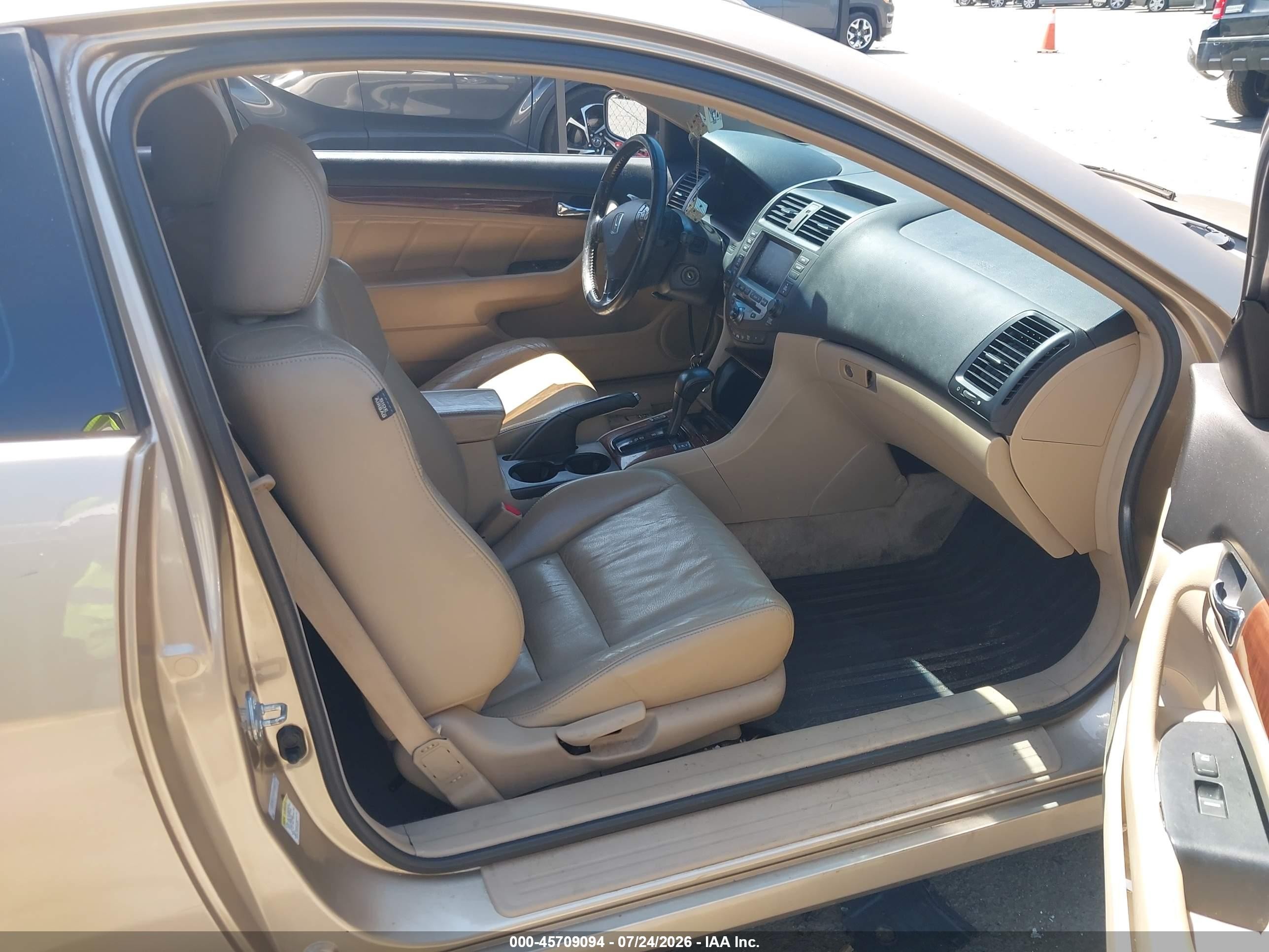 2006 Honda Accord 3.0 Ex Gold vin: 1HGCM82716A000829
