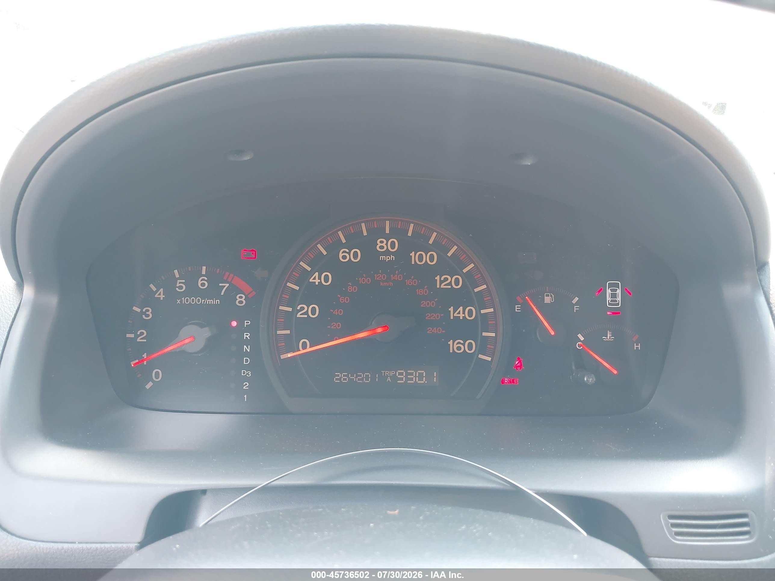 2005 Honda Accord 3.0 Ex Red vin: 1HGCM82755A004297
