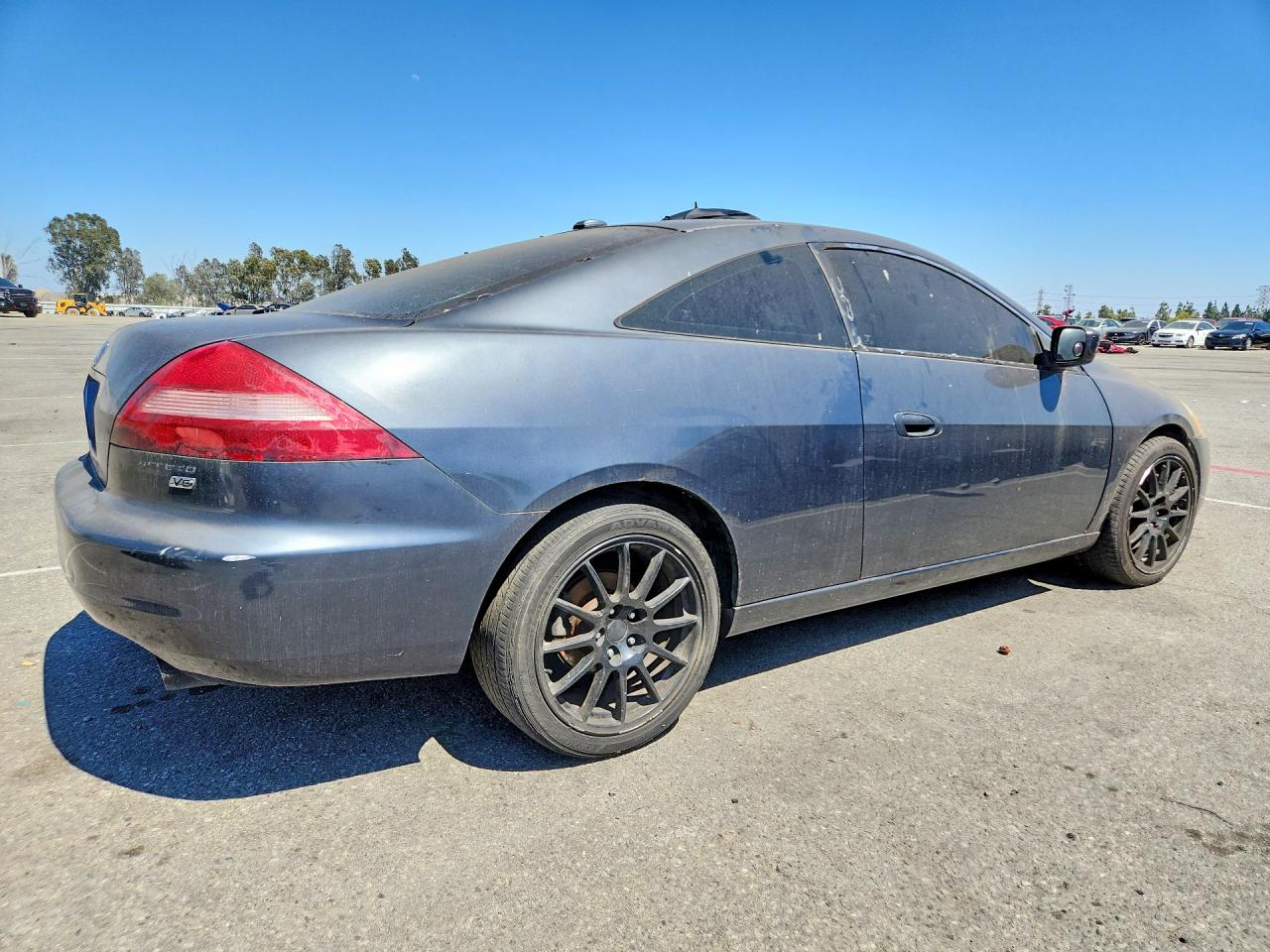 2004 Honda Accord Ex Black vin: 1HGCM82774A011203