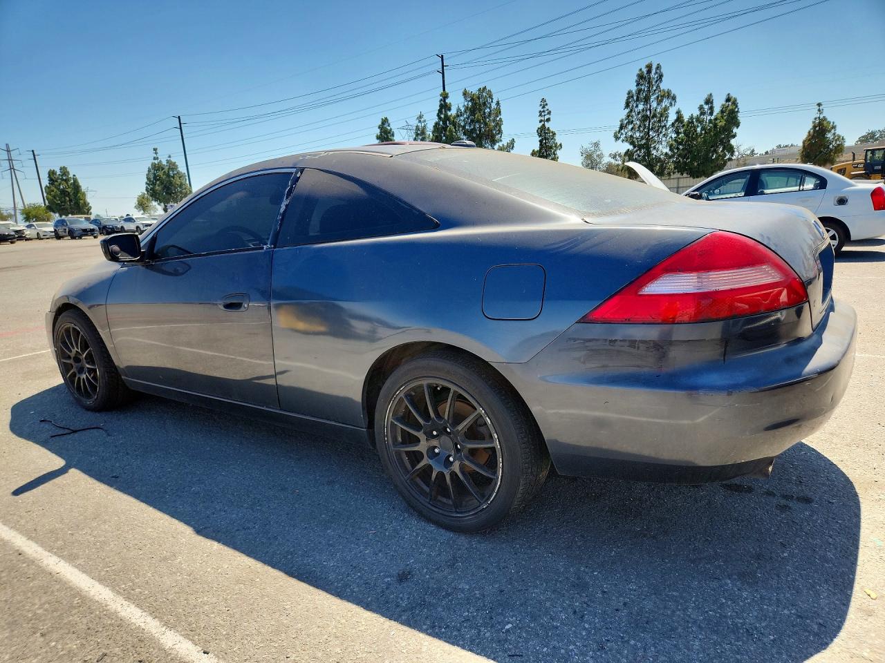 2004 Honda Accord Ex Black vin: 1HGCM82774A011203