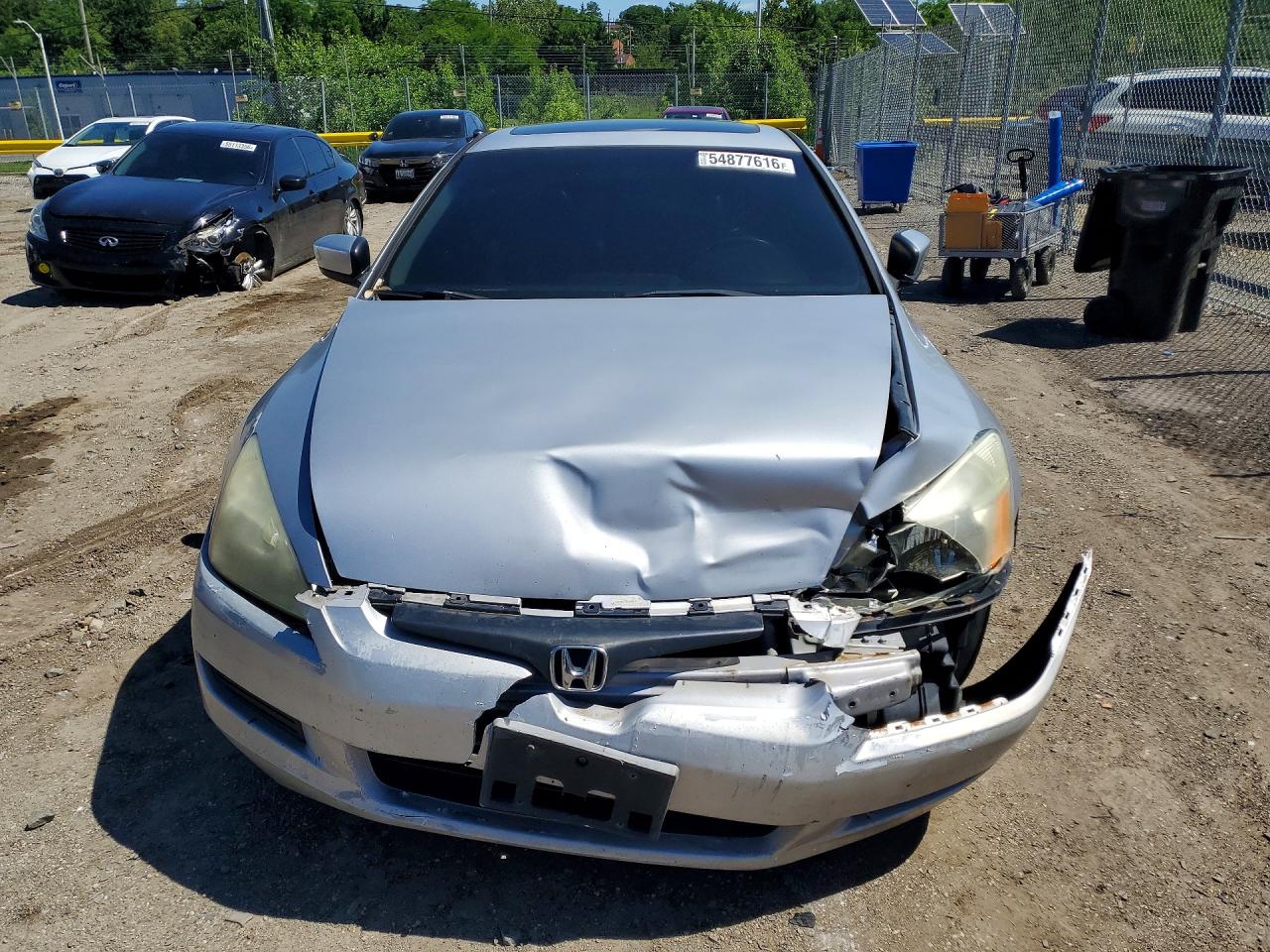 2005 Honda Accord Ex Серебряный vin: 1HGCM82785A004567