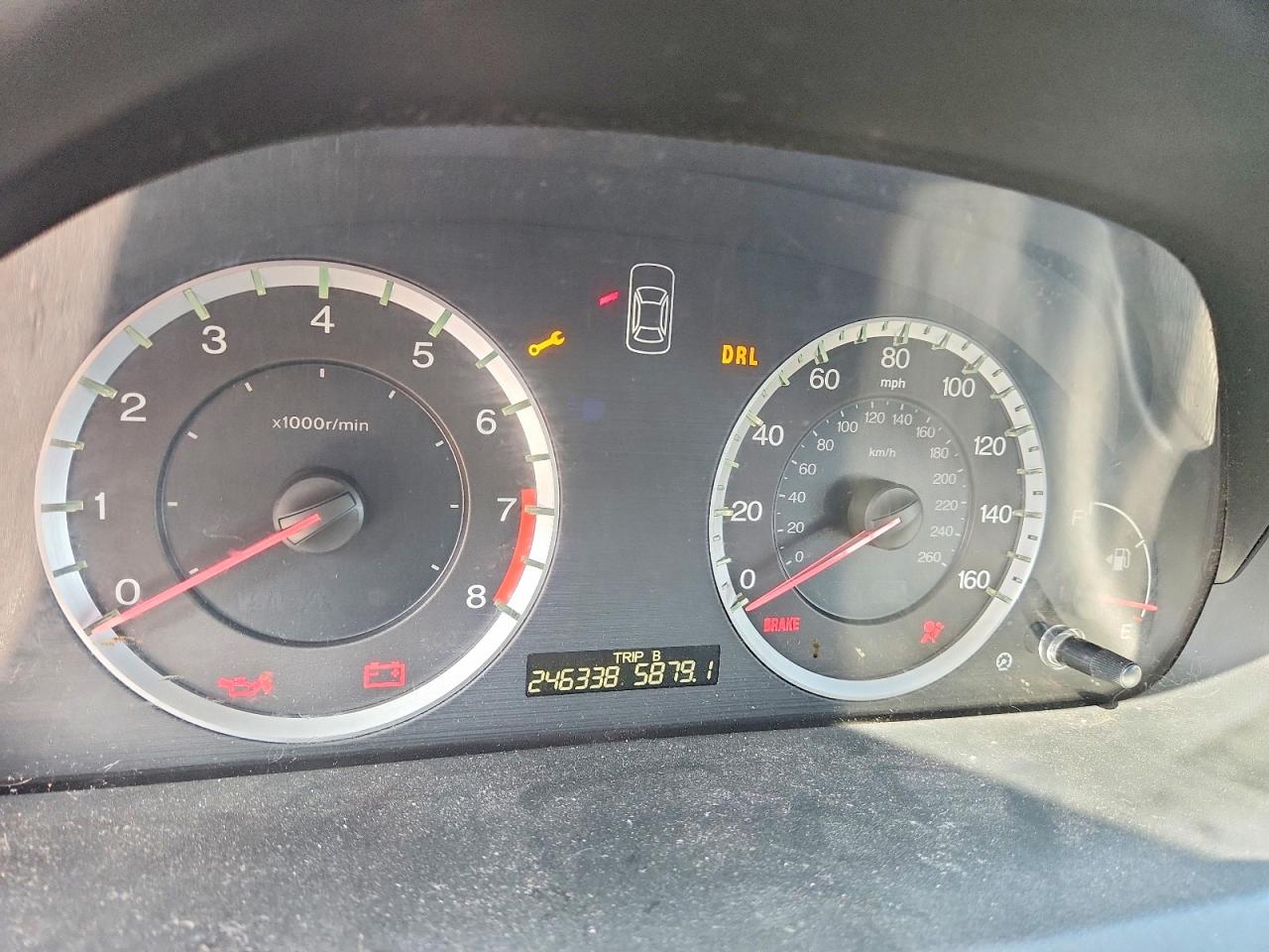 2008 Honda Accord Lx Gray vin: 1HGCP25348A116669