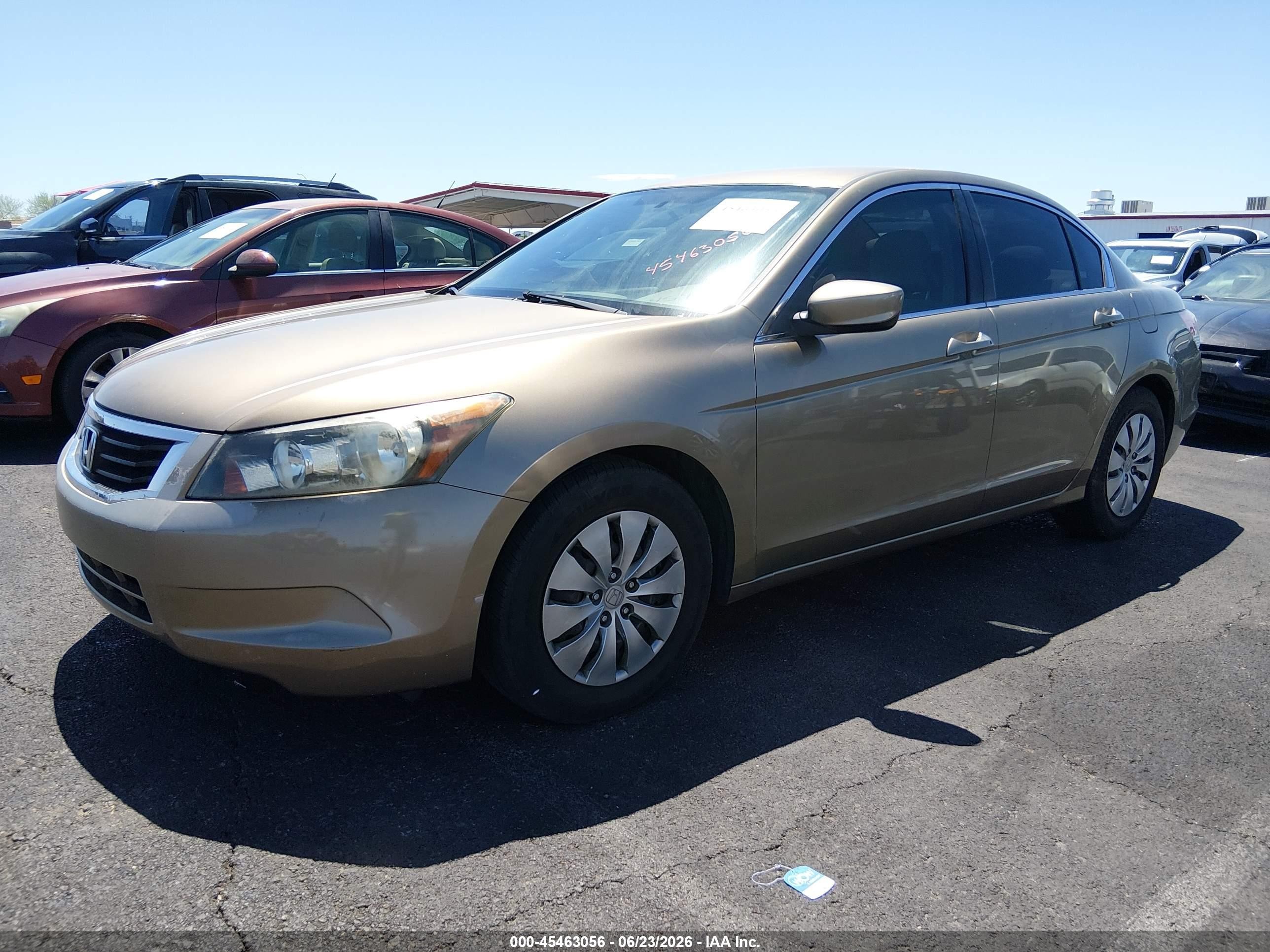 2009 Honda Accord 2.4 Lx Gold vin: 1HGCP25349A071007