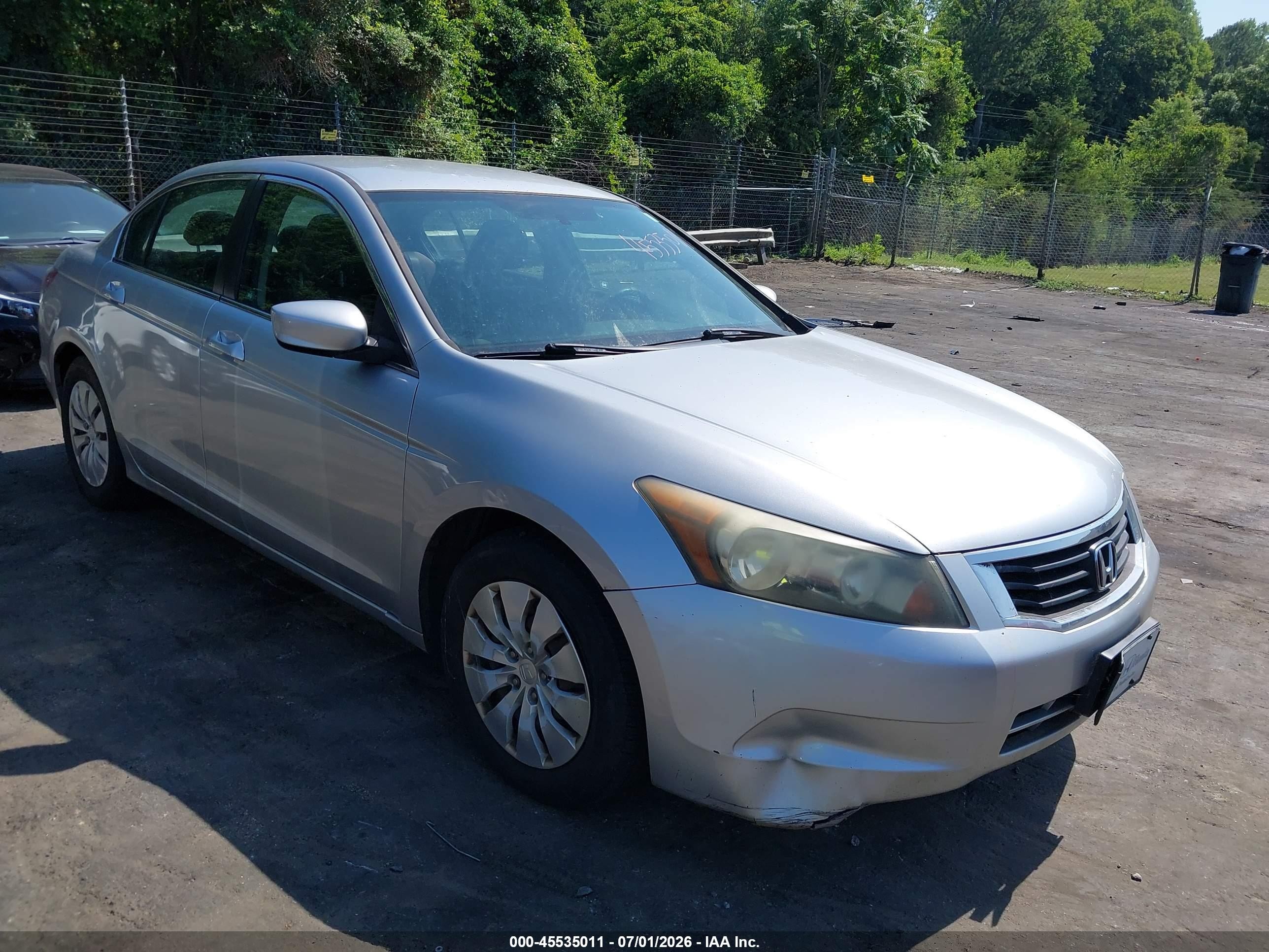 2008 Honda Accord 2.4 Lx Серый vin: 1HGCP25368A035821