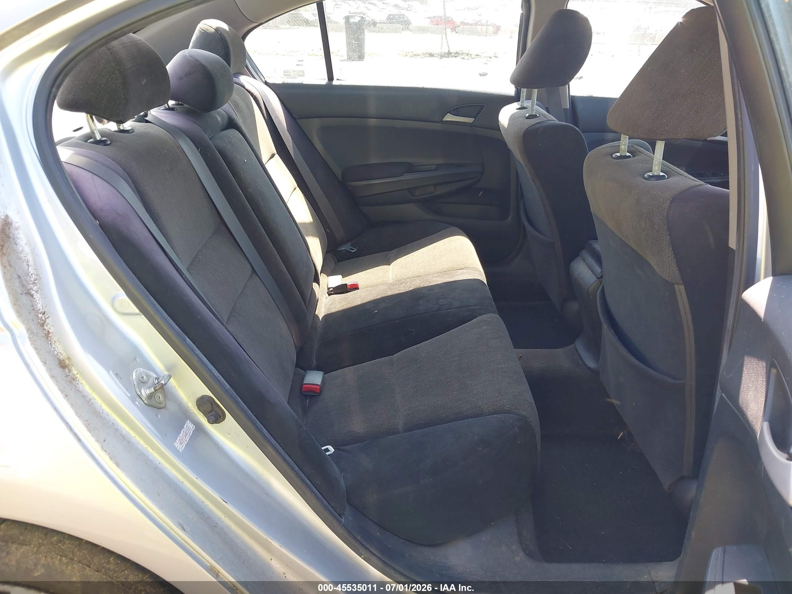 2008 Honda Accord 2.4 Lx Серый vin: 1HGCP25368A035821