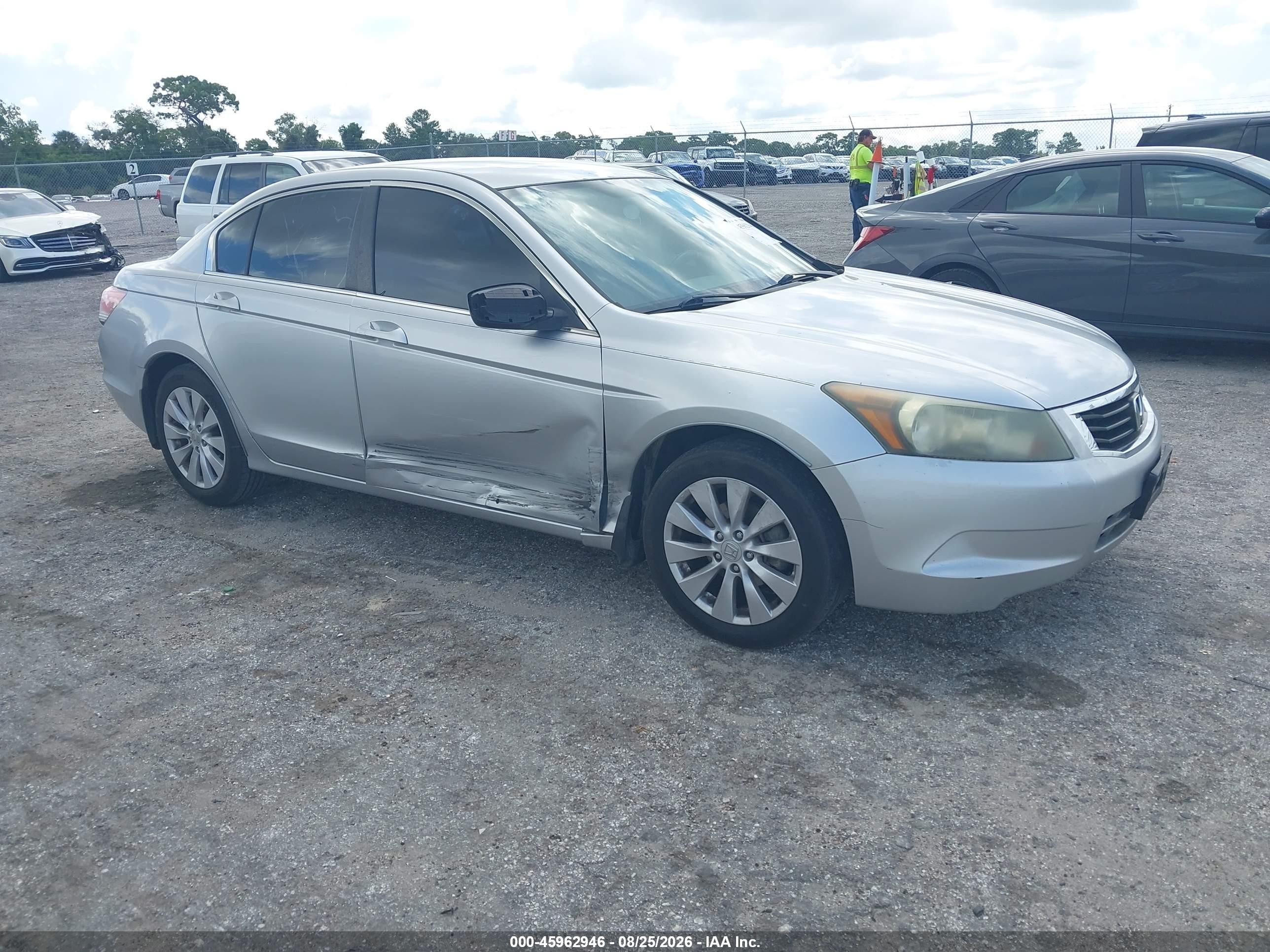 2008 Honda Accord 2.4 Lx Silver vin: 1HGCP25368A140827