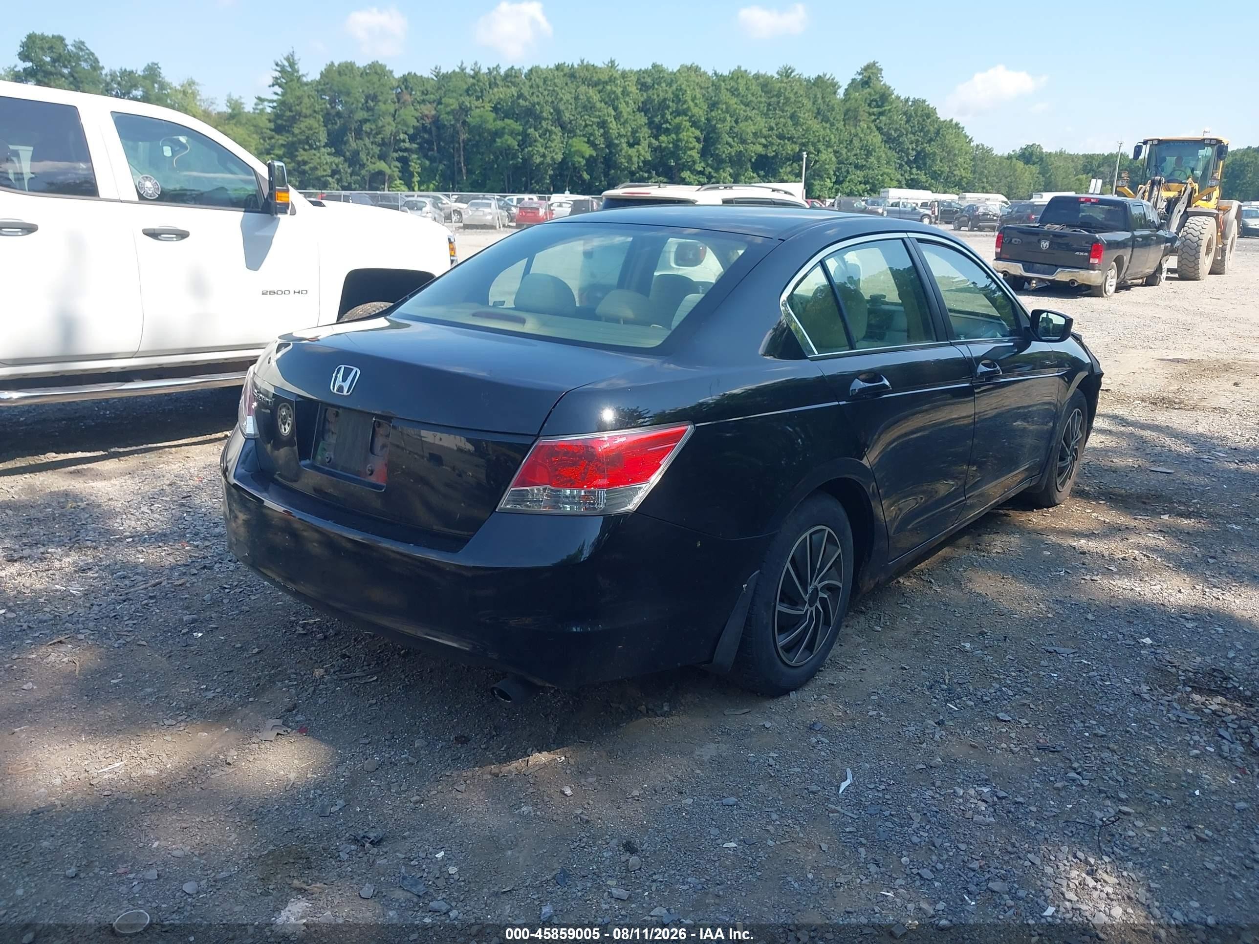 2009 Honda Accord 2.4 Lx Black vin: 1HGCP25399A161608